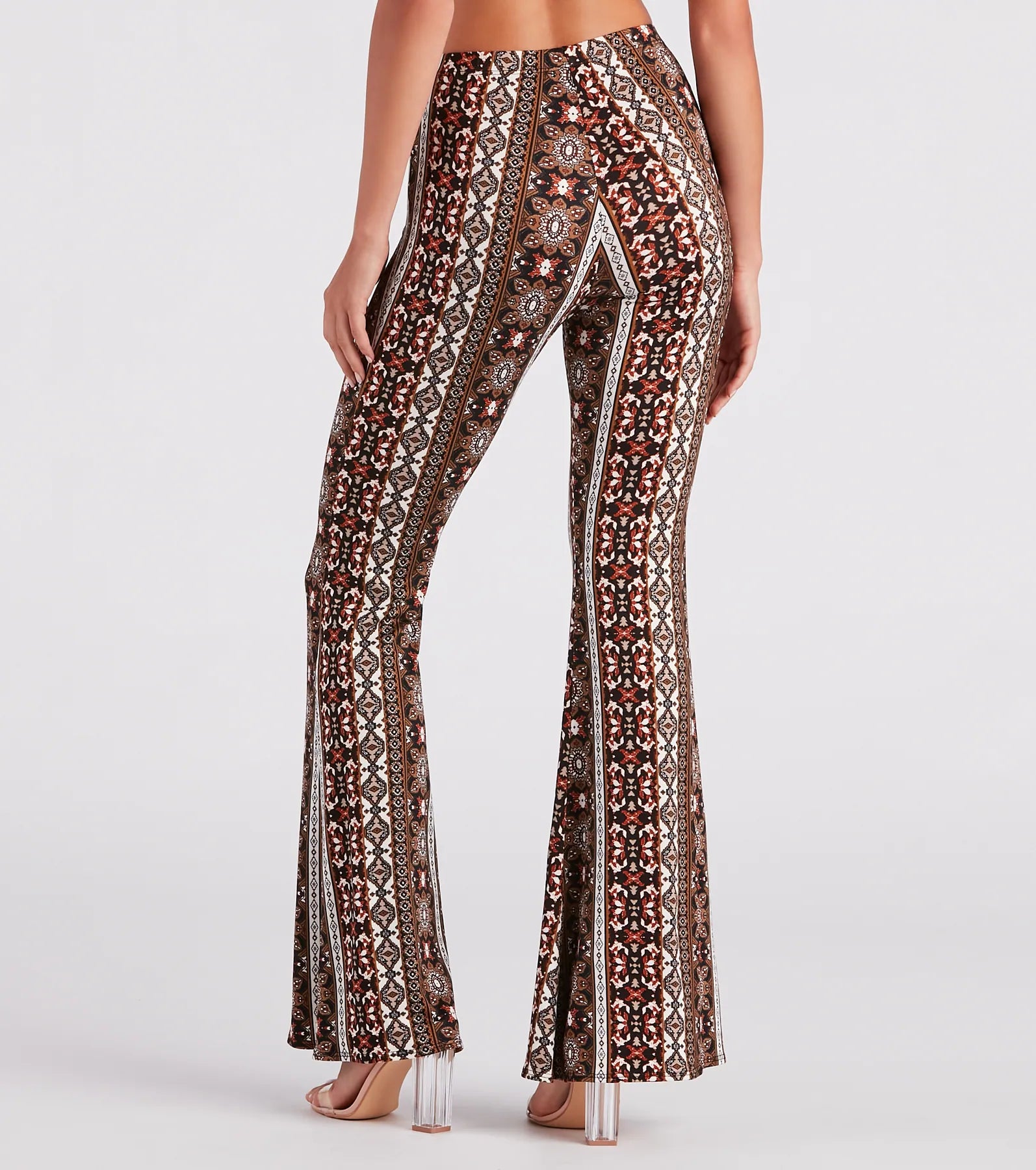 Bohemian Girl High Rise Flare Pants