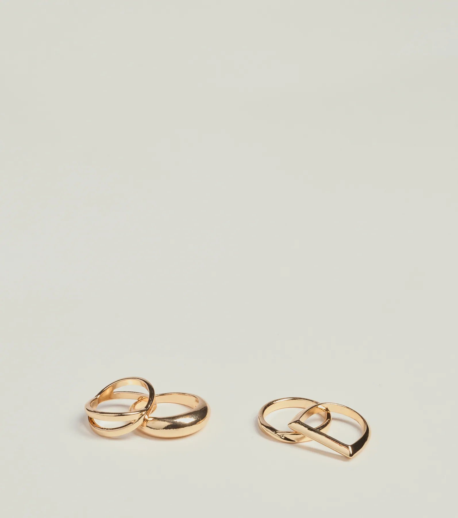 Boldly Chic Metal Ring Multipack