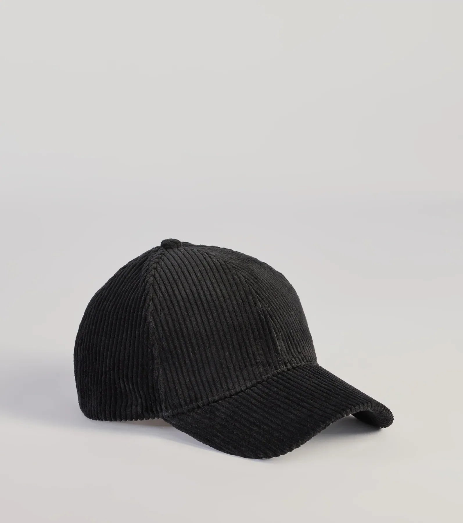 Sporty Luxe Corduroy Baseball Cap