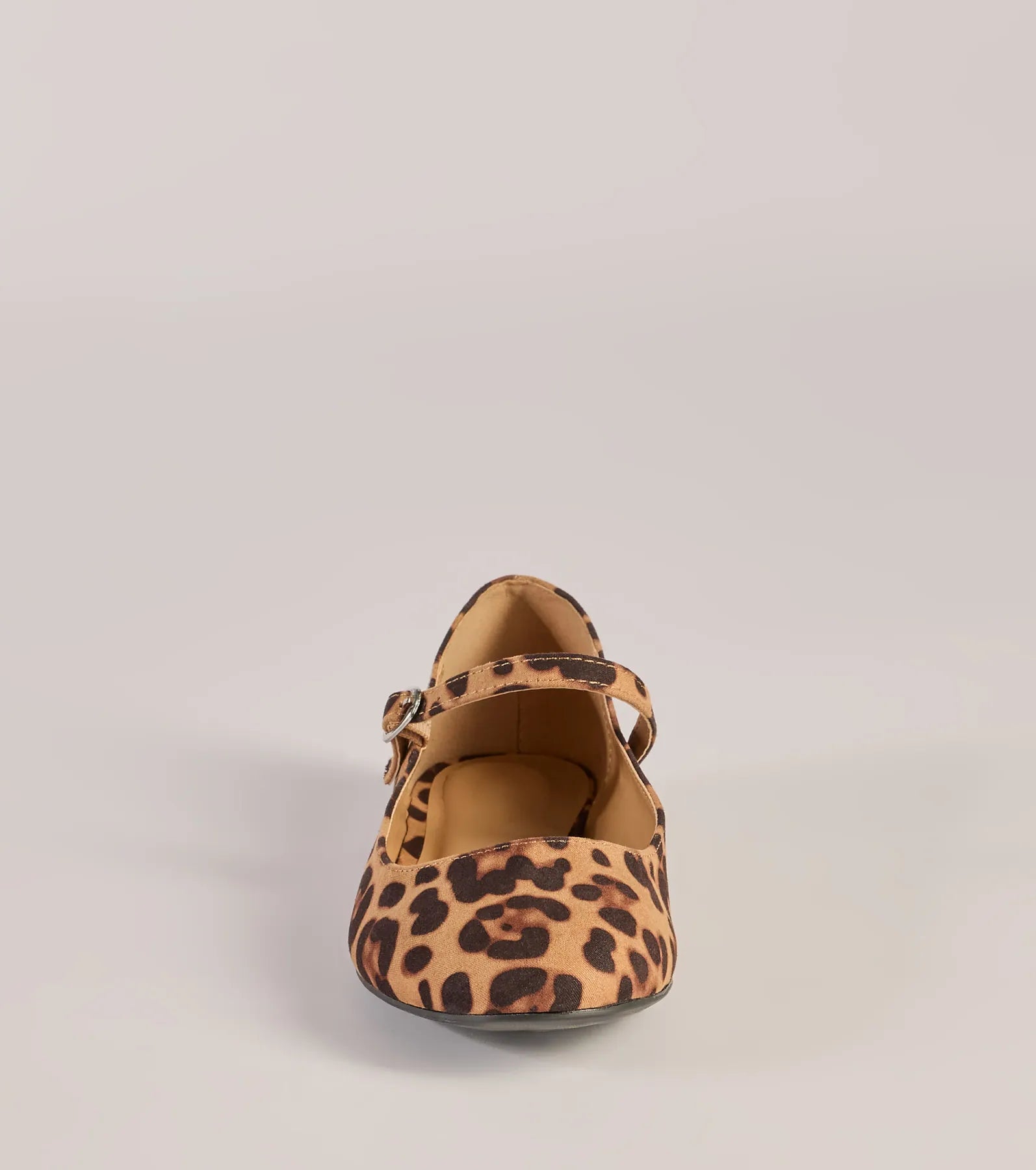 Glam Instinct Leopard Print Flats