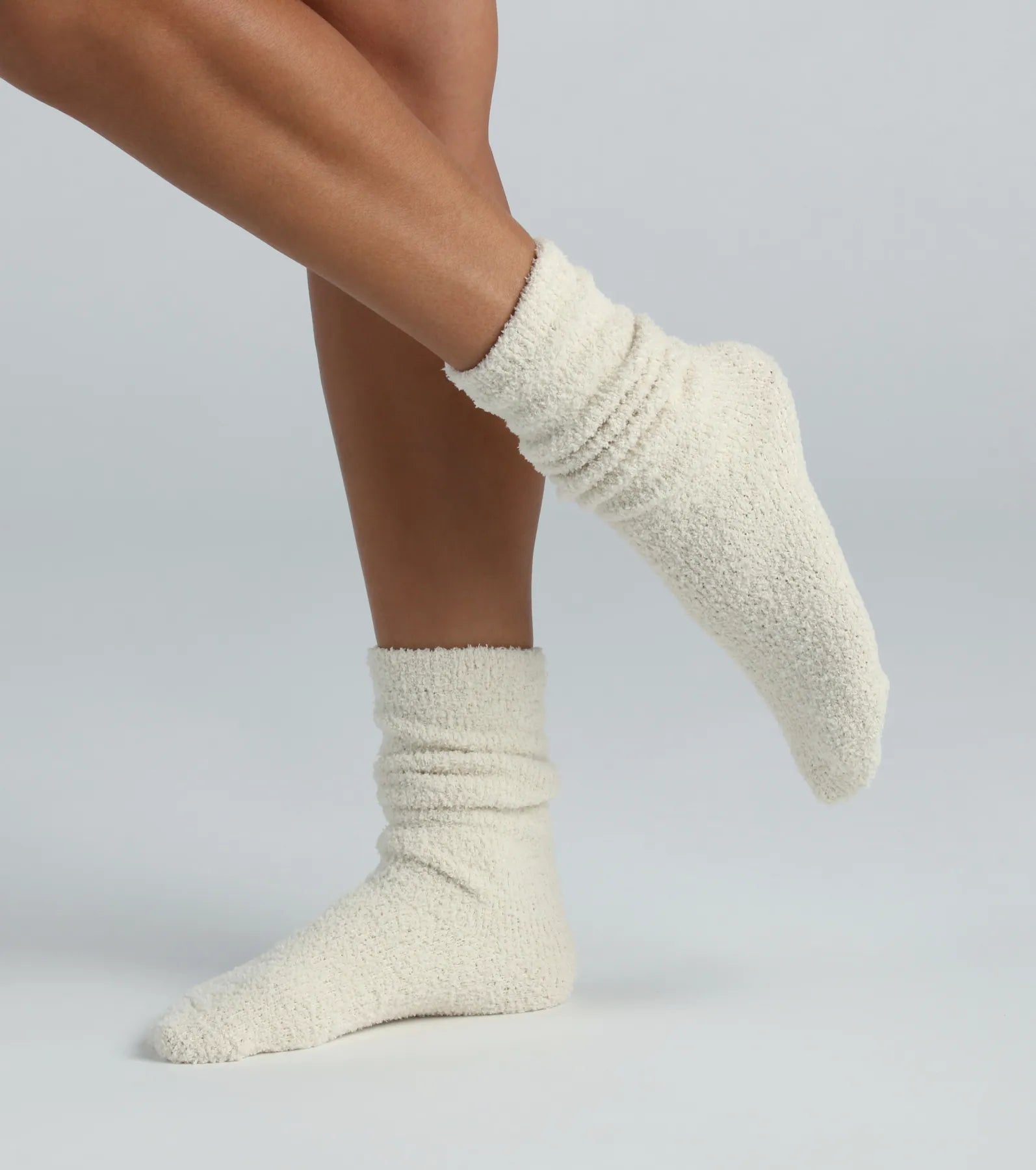 Cozy Season Long Chenille Fuzzy Socks