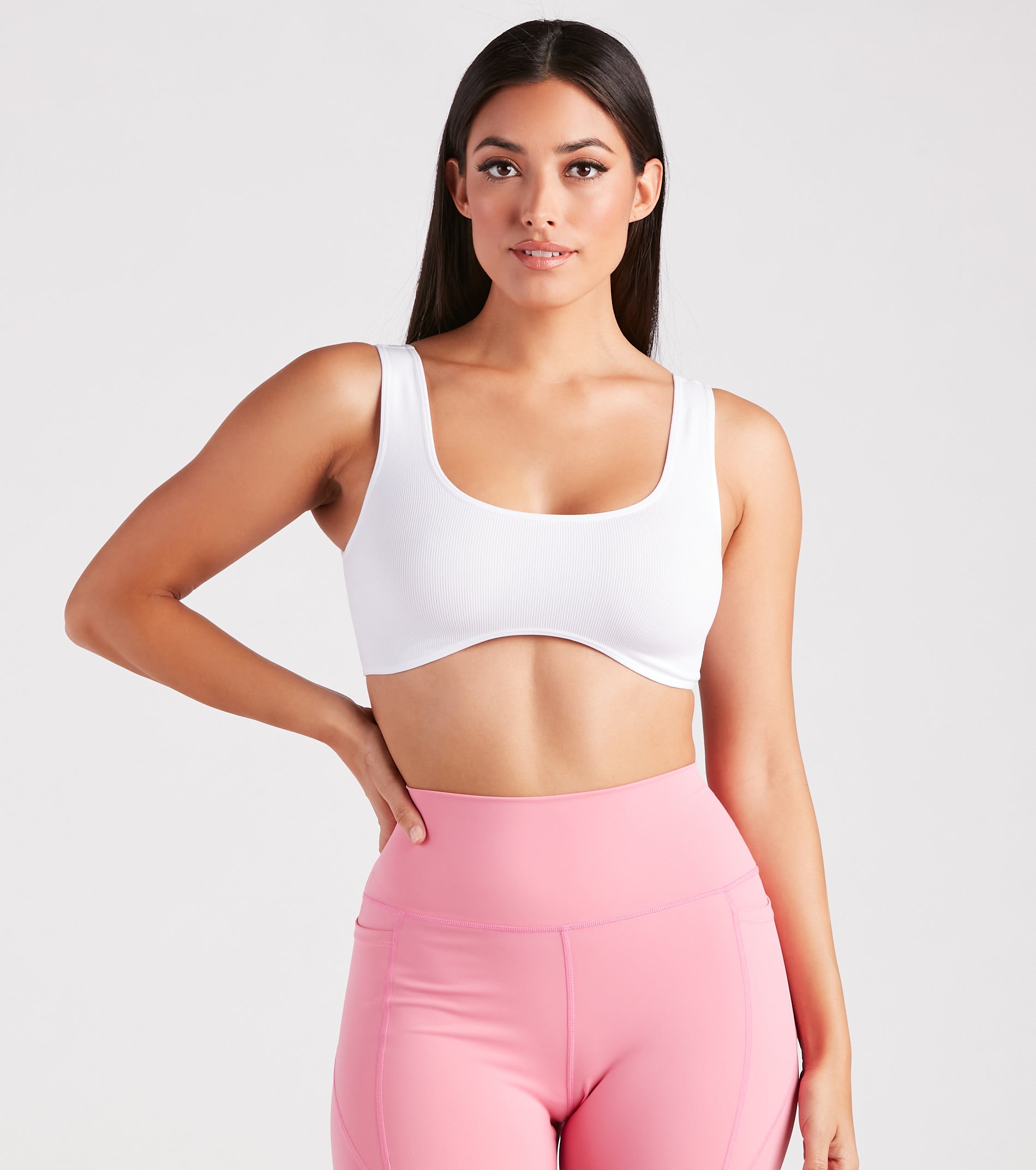 Effortlessly On-Trend Seamless Tank Bra