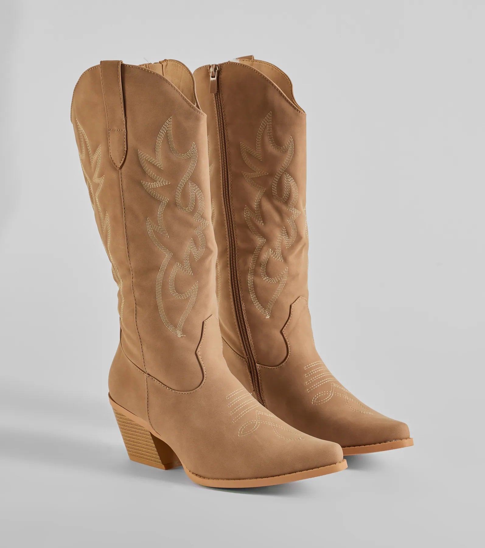 Country At Heart Under-The-Knee Cowboy Boots