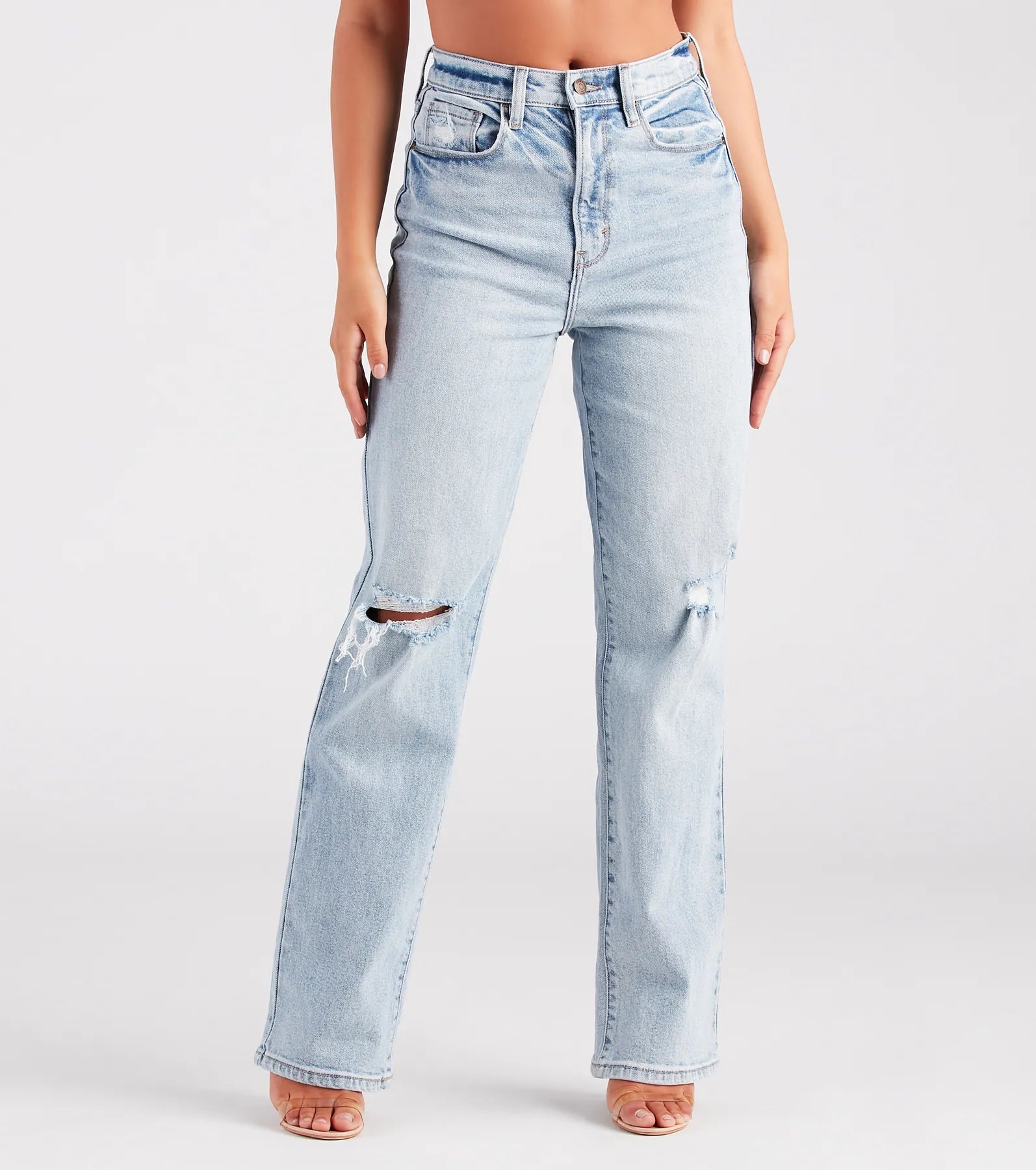 Total Mood High-Rise Boyfriend Denim Jeans