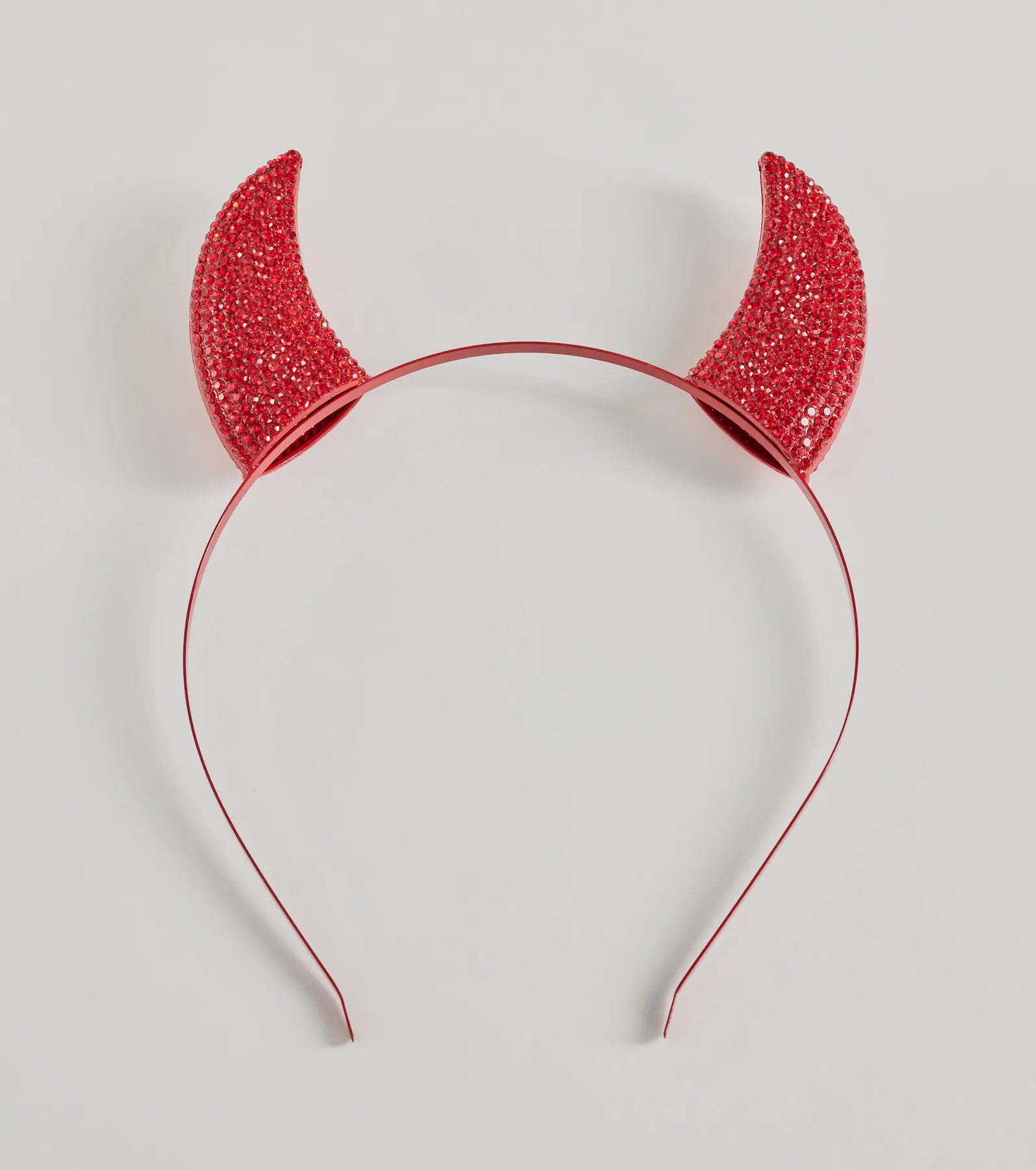 Red Hot Devil Rhinestone Horns