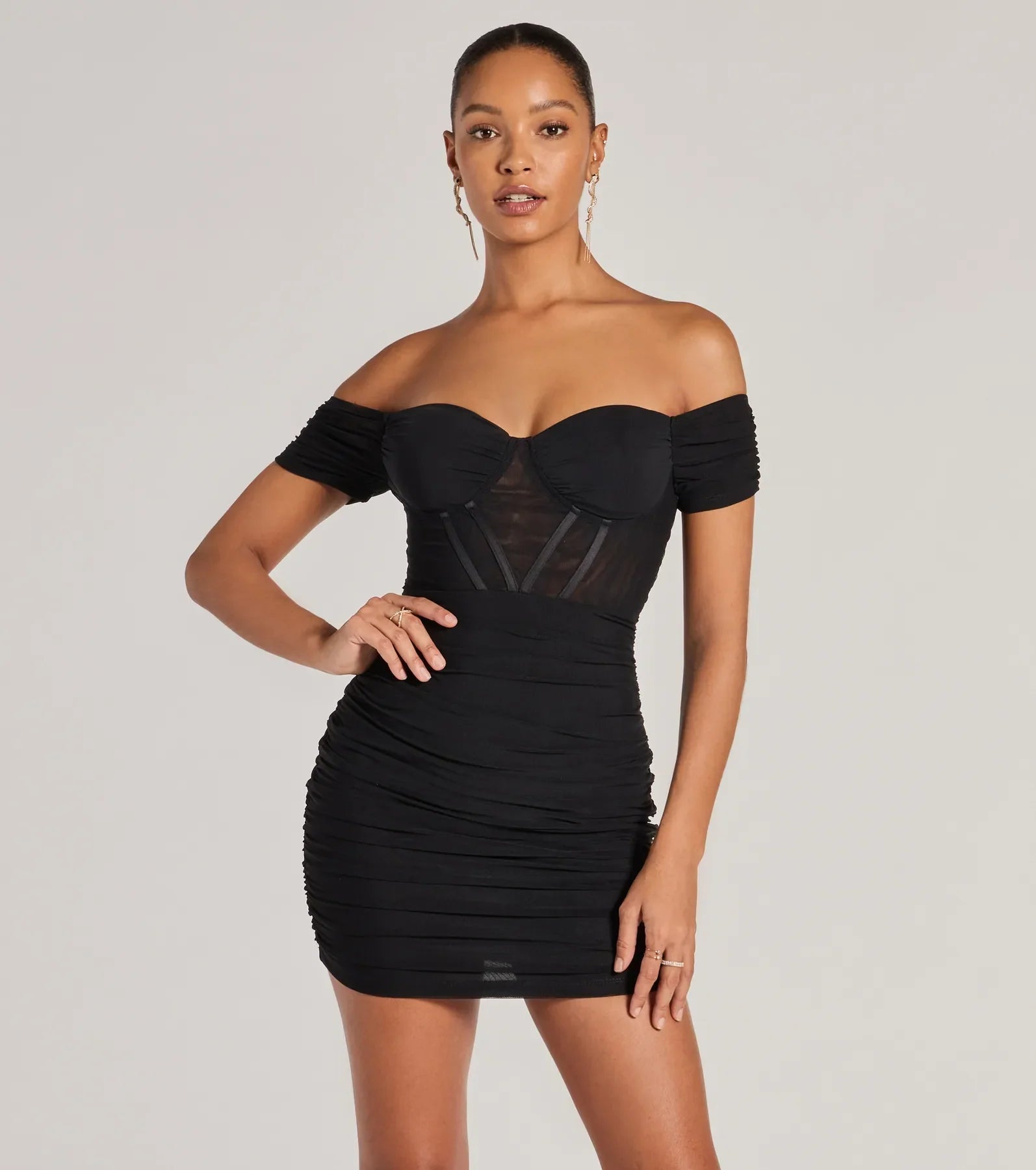 Flawless 'Fit Corset Bodycon Mini Dress