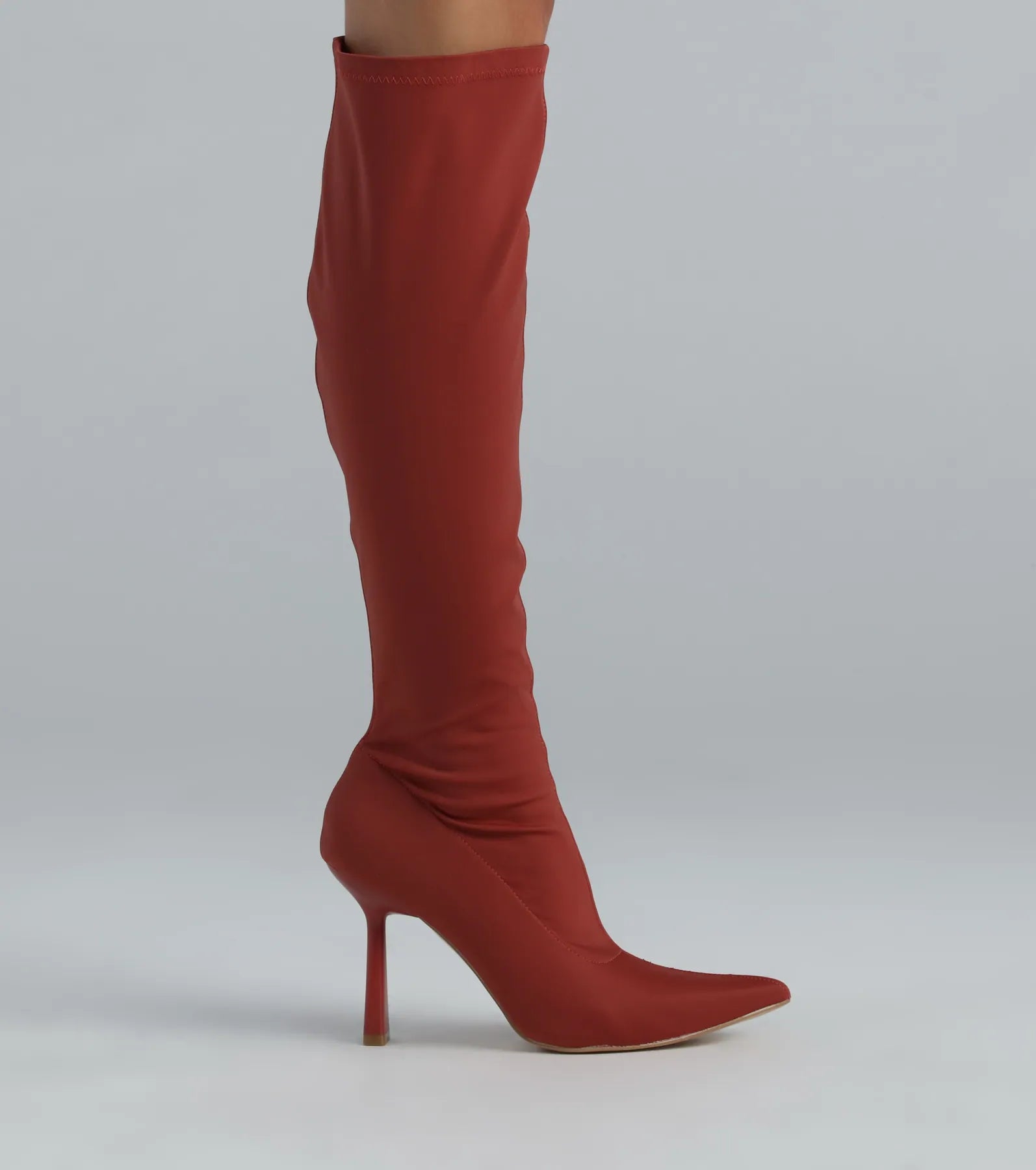 Elevated Mood Knee-High Stiletto Boots