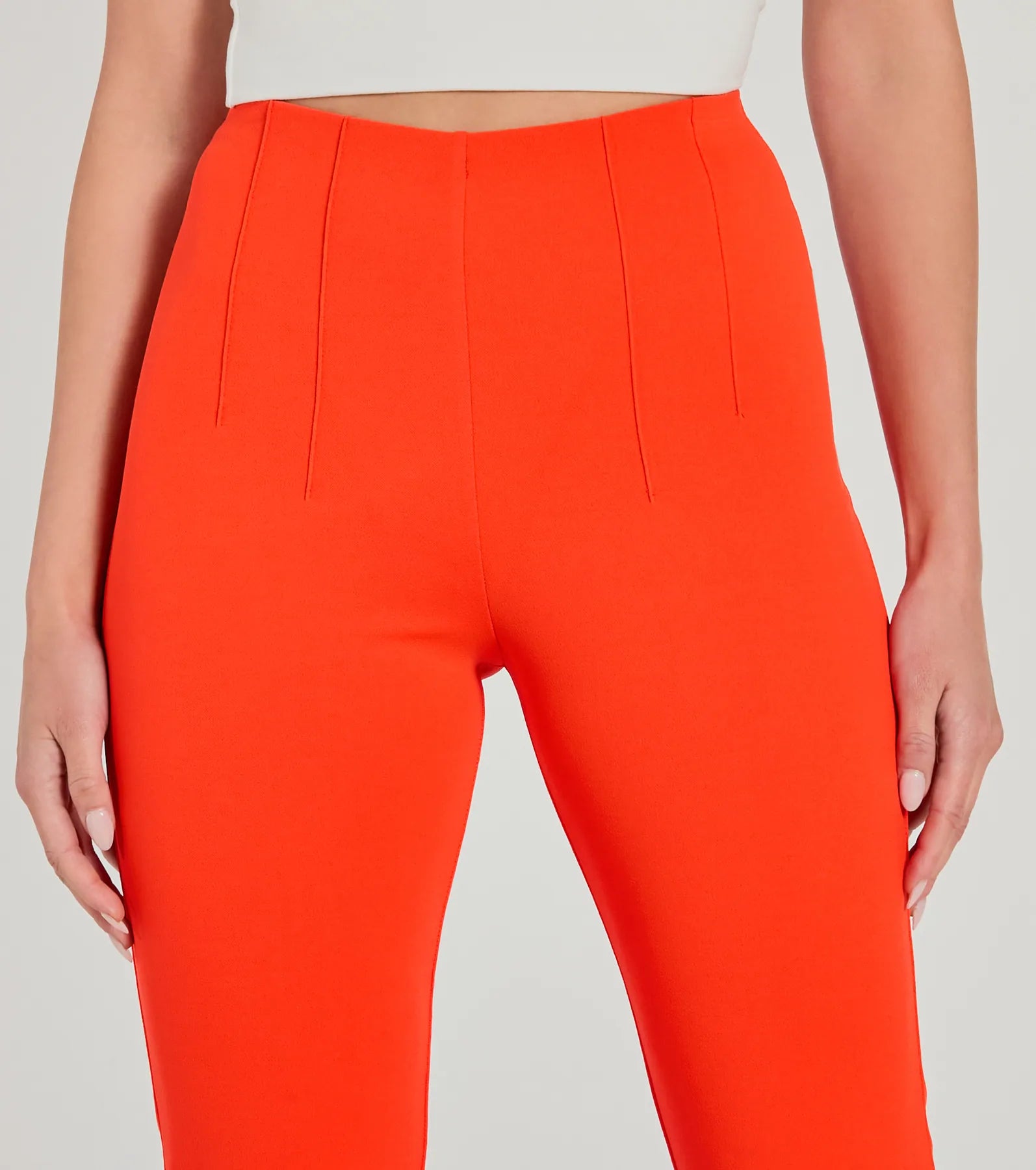 Power Mood High-Rise Skinny Trouser Pants