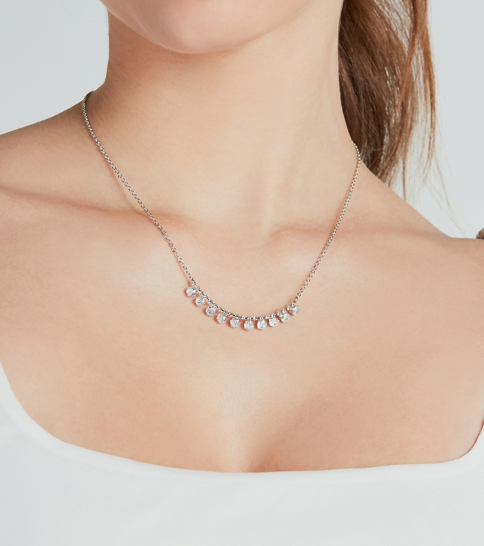 Always Luxe Dainty Cubic Zirconia Necklace