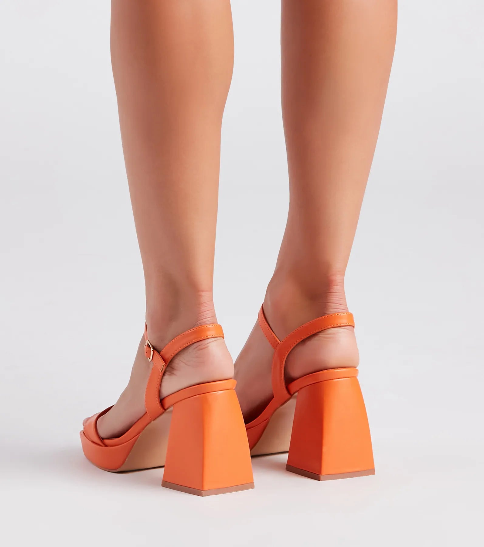 Work Your Angles Chunky Platform Heels