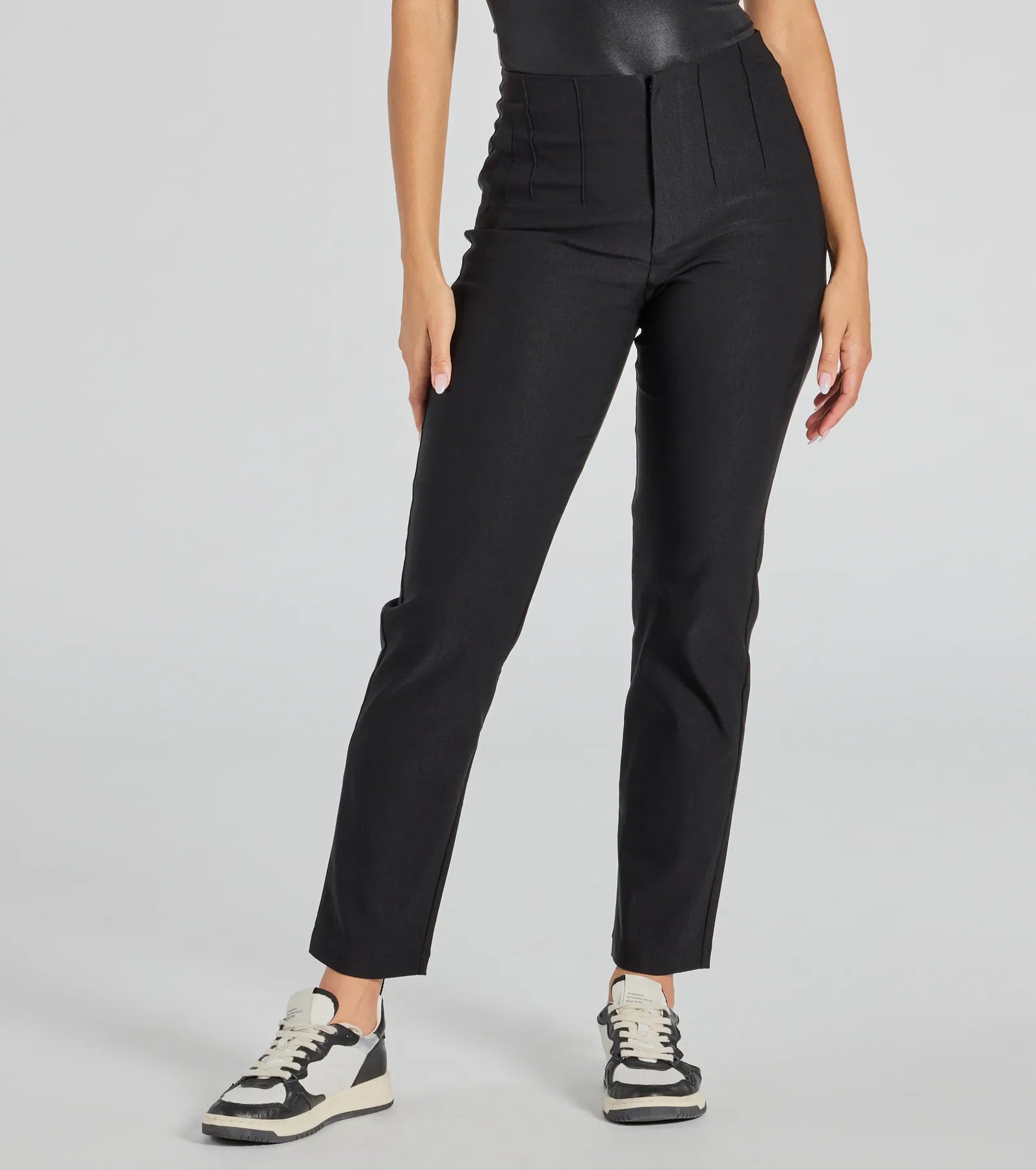 Simple Yet Chic Pintuck Trouser Pants