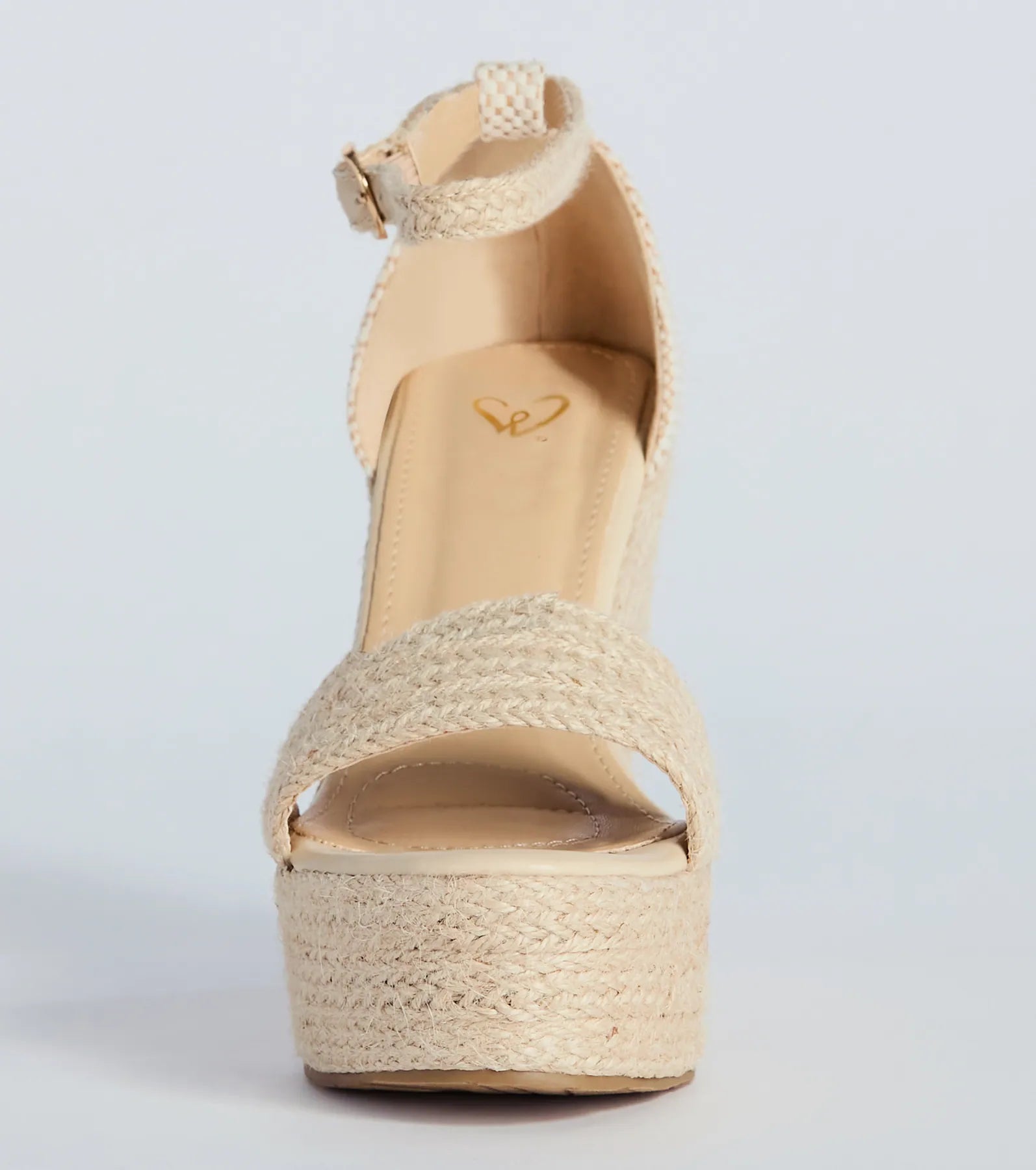 Summer Mode Espadrille Platform Wedge Heels