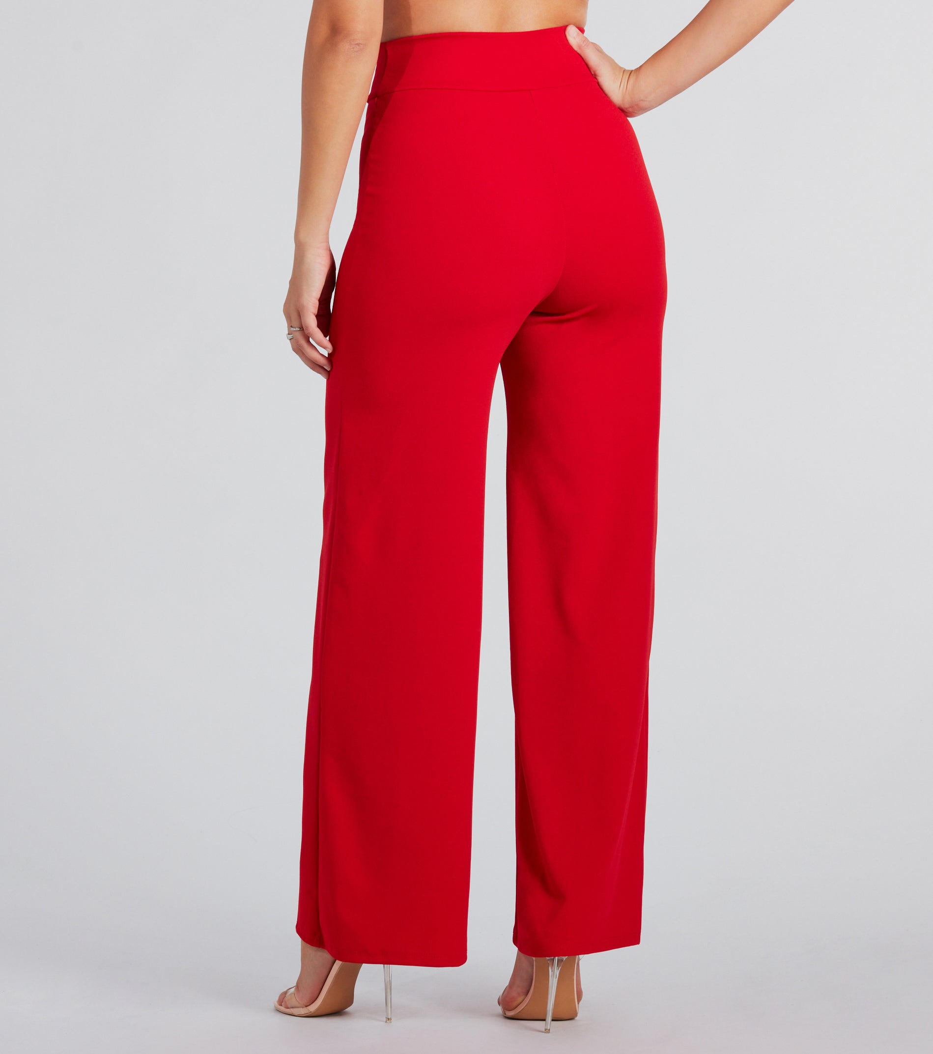 Looking Chic High Waist Wide-Leg Pants