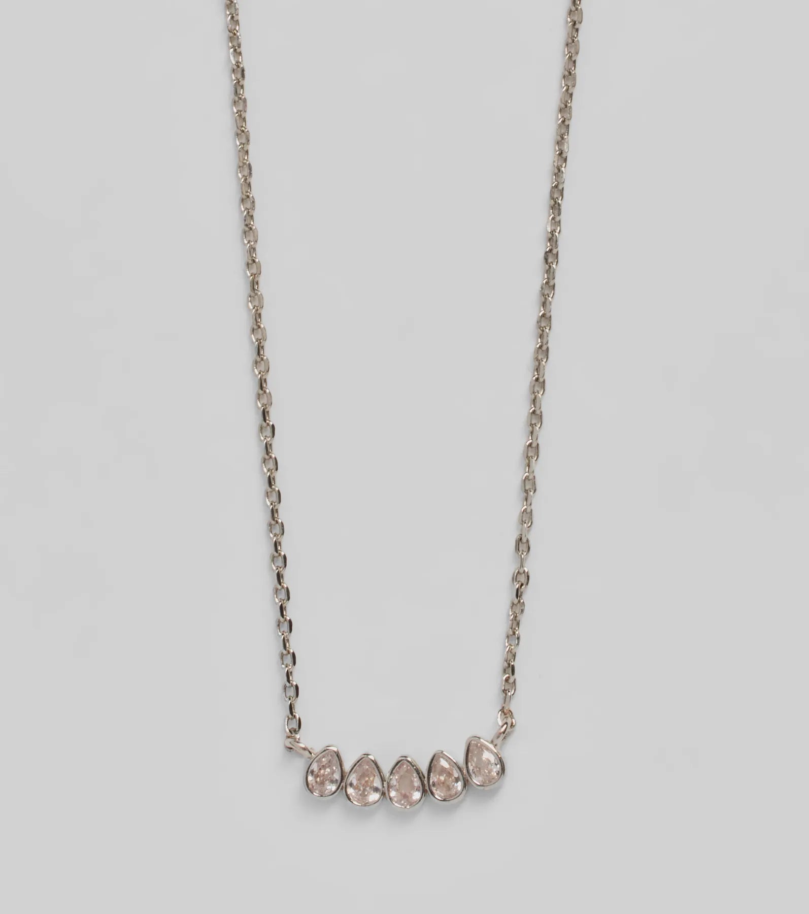 Perfectly Pretty Cubic Zirconia Necklace