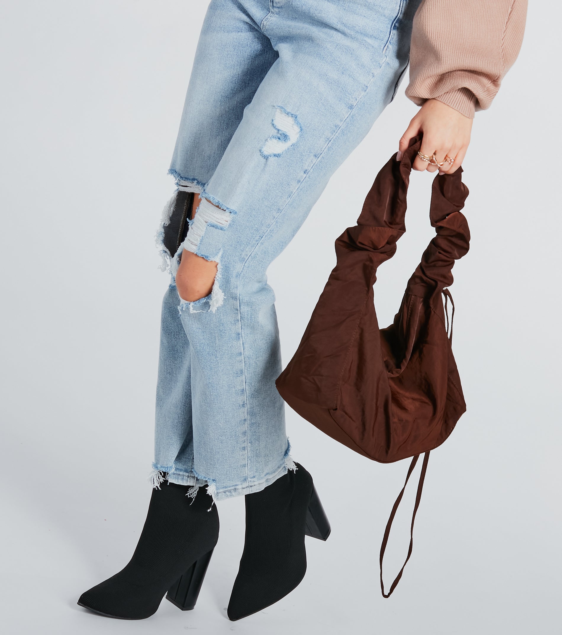 Carry On In Style Scrunch Shoulder Bag