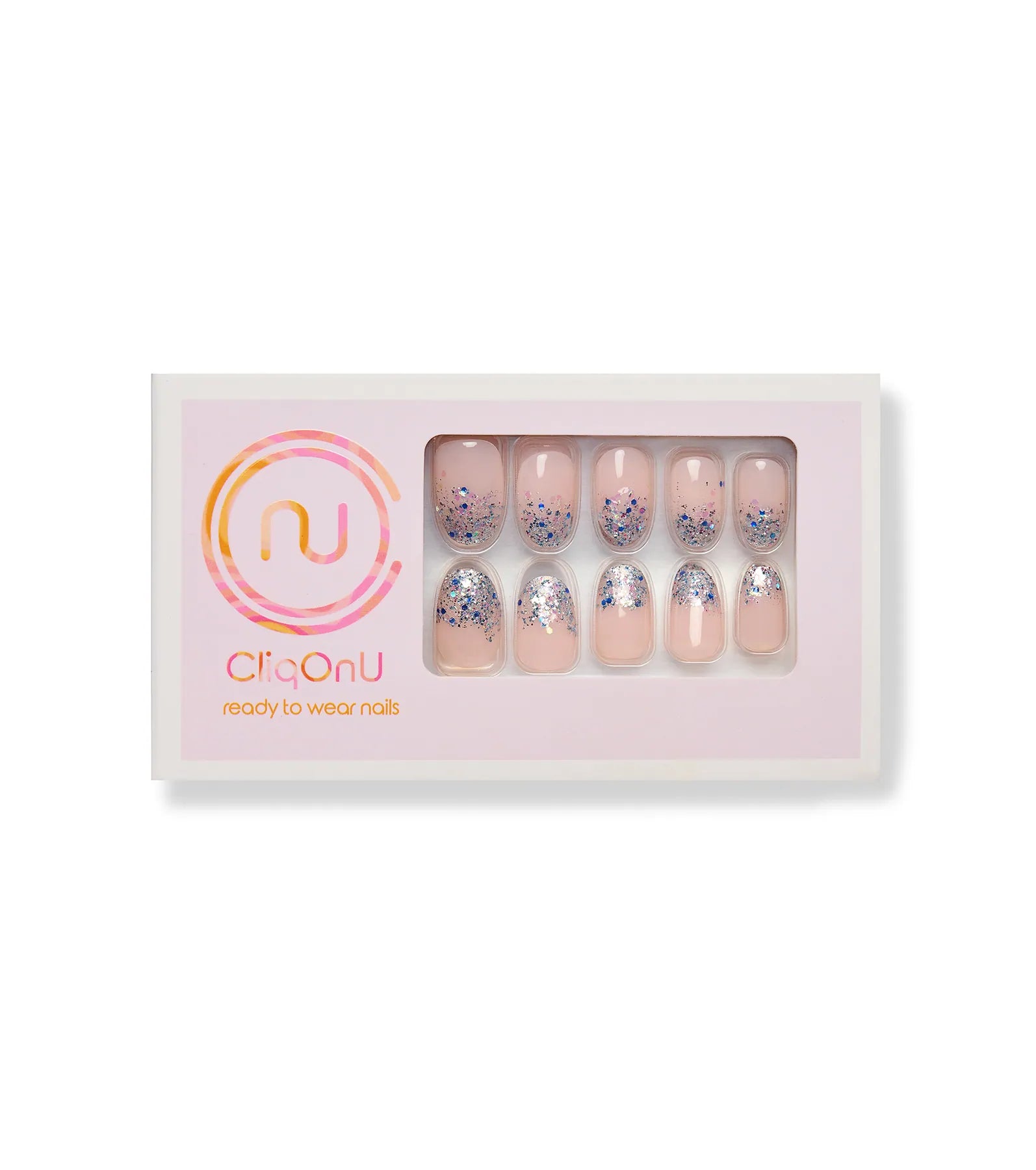 Pixie Dust Glitter Press On Nail Kit