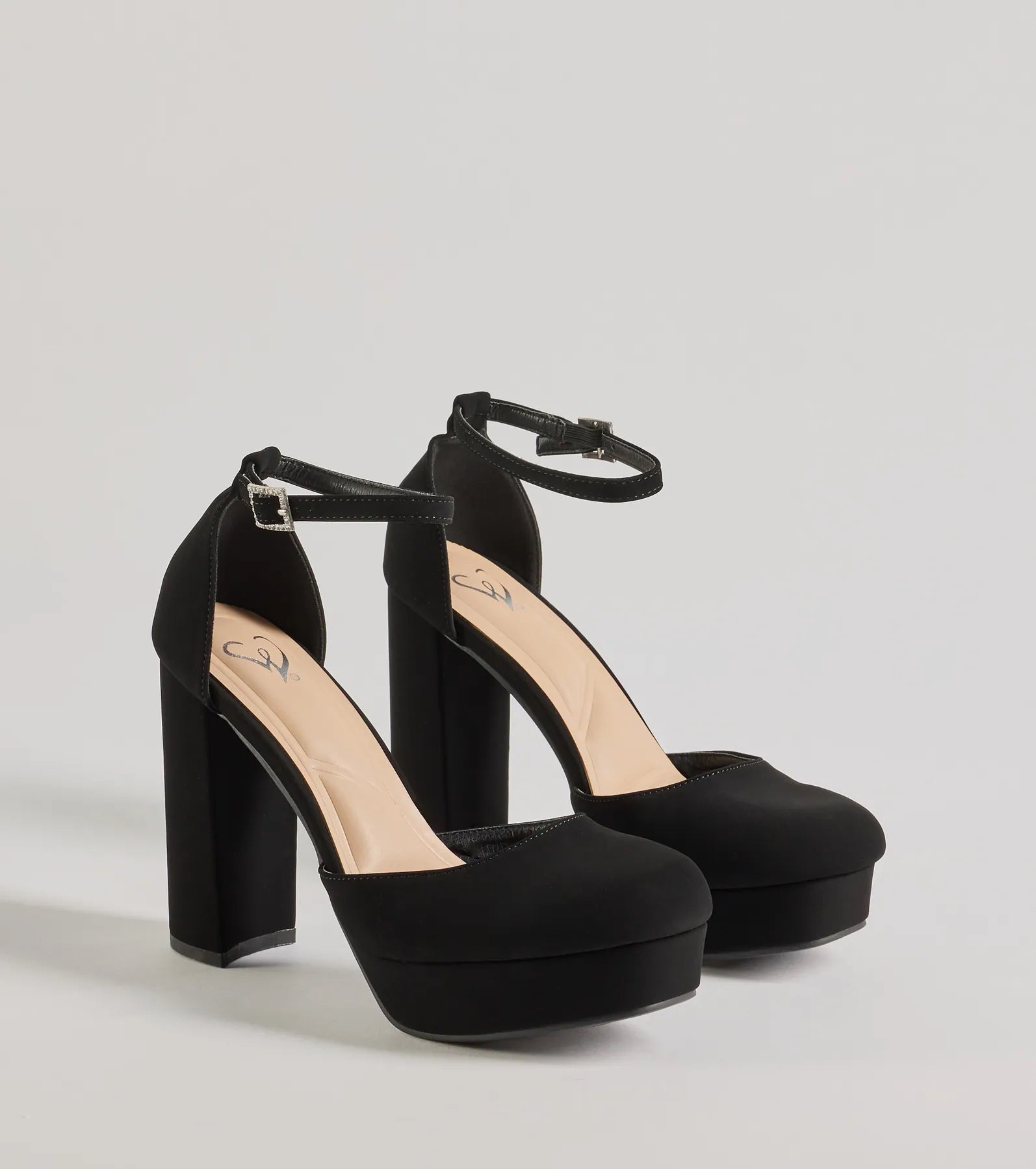 Vintage Glam Platform Mary Jane Heels