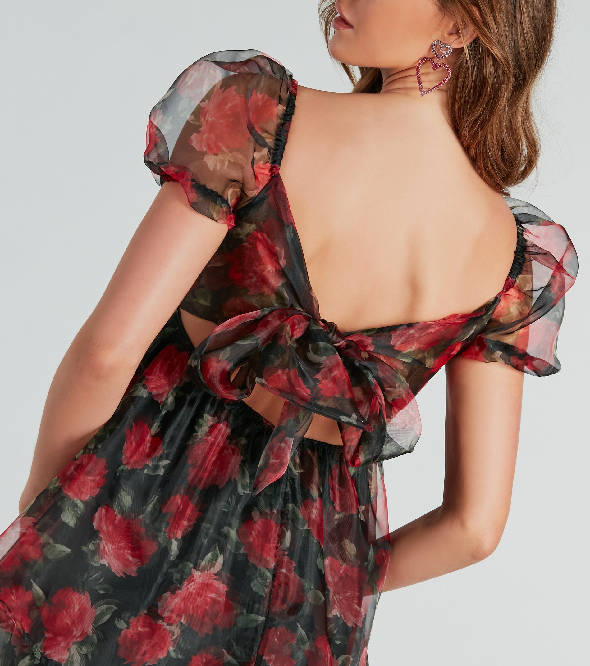 Sweetest Mood Floral Babydoll Short Dress