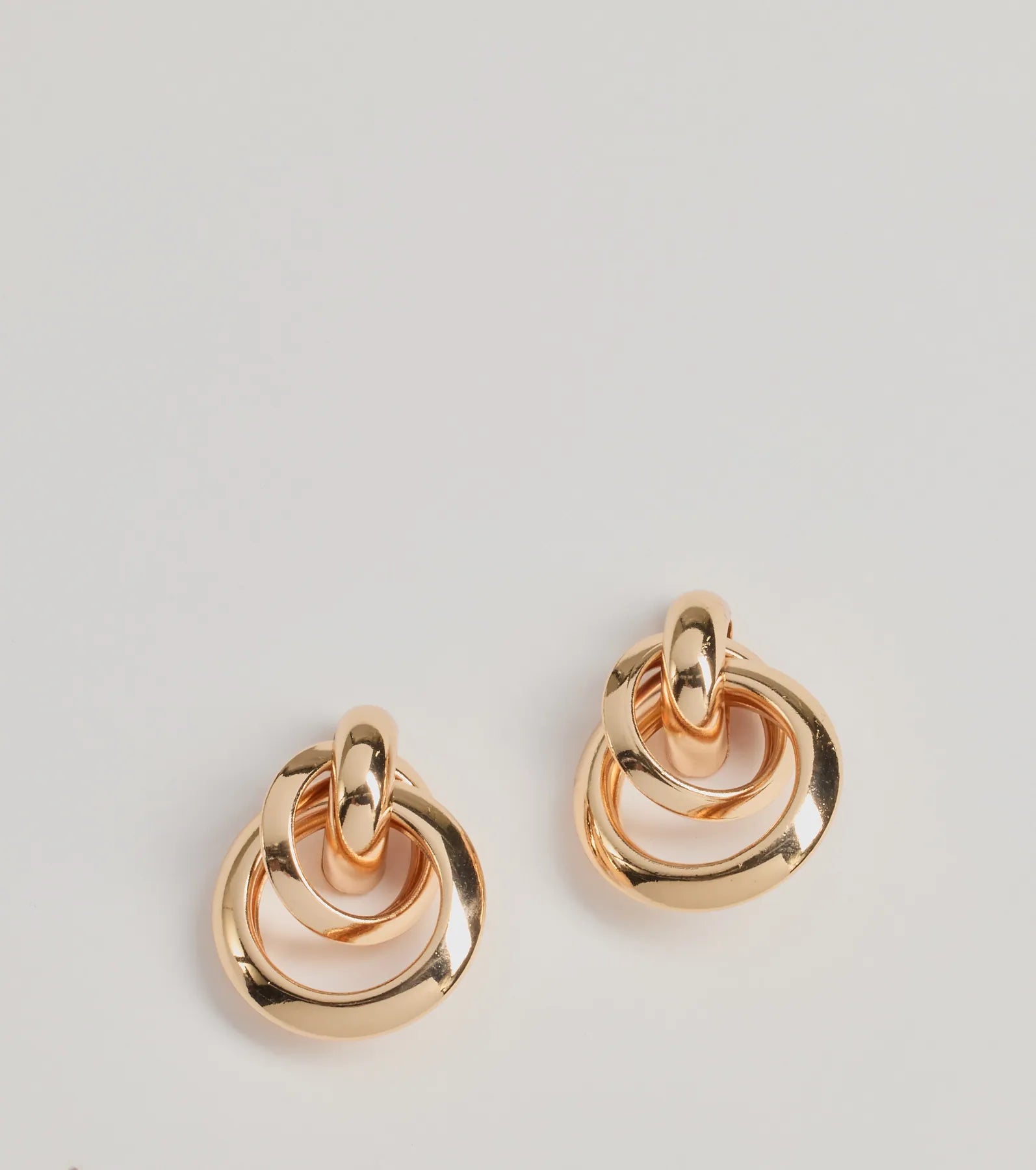 Classically Chic Mini Doorknocker Earrings