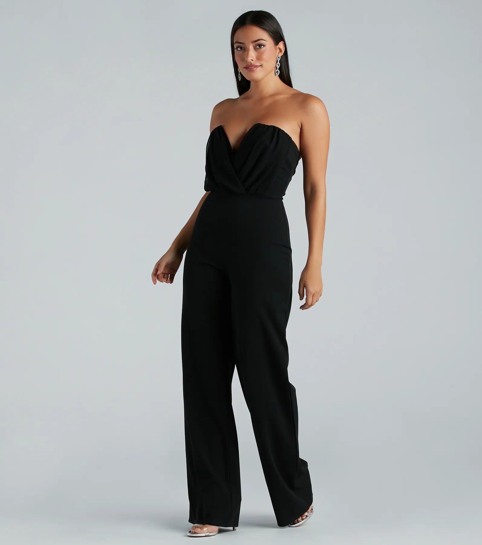 Such A Chic Vibe Strapless Jumpsuit