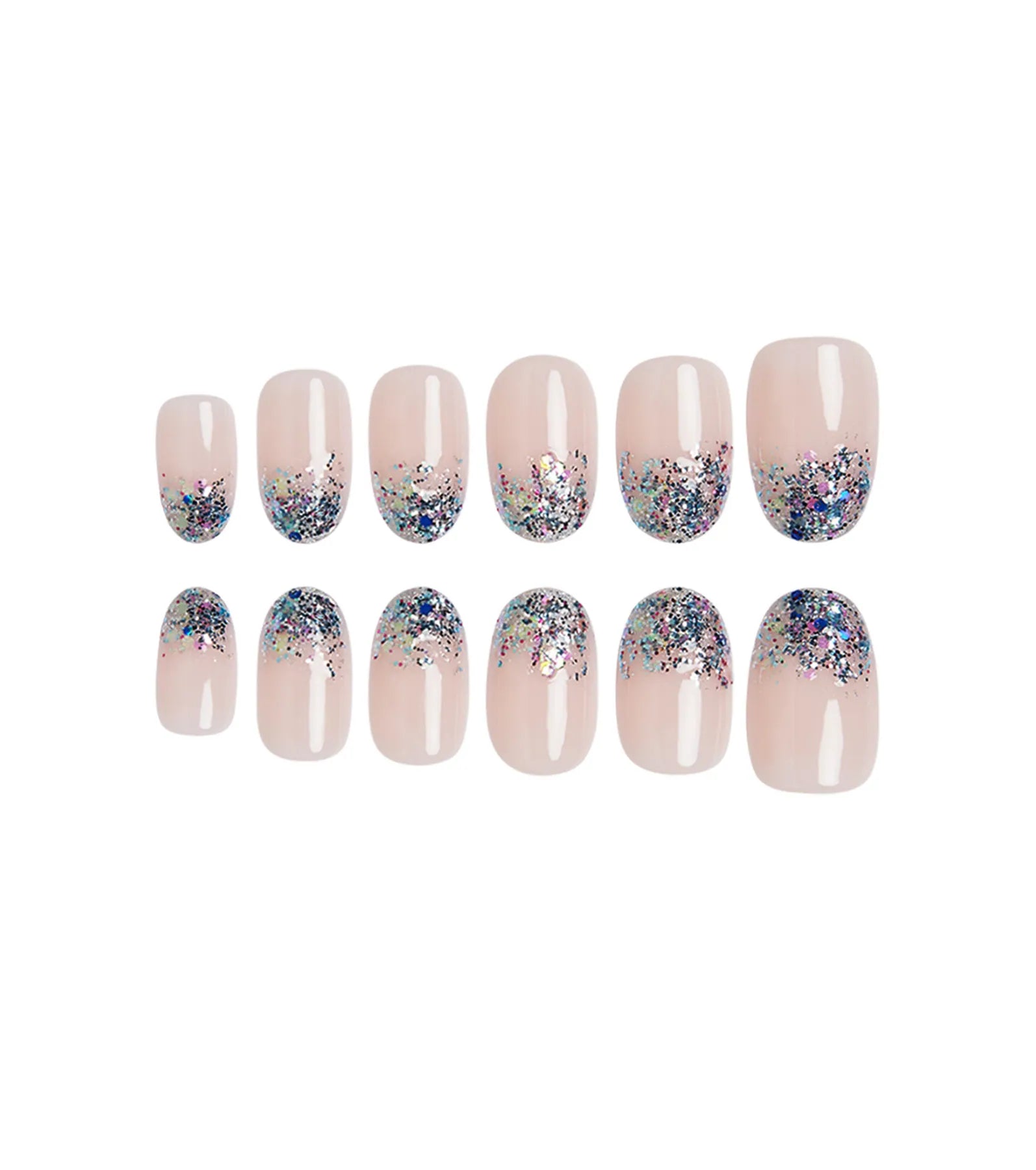 Pixie Dust Glitter Press On Nail Kit