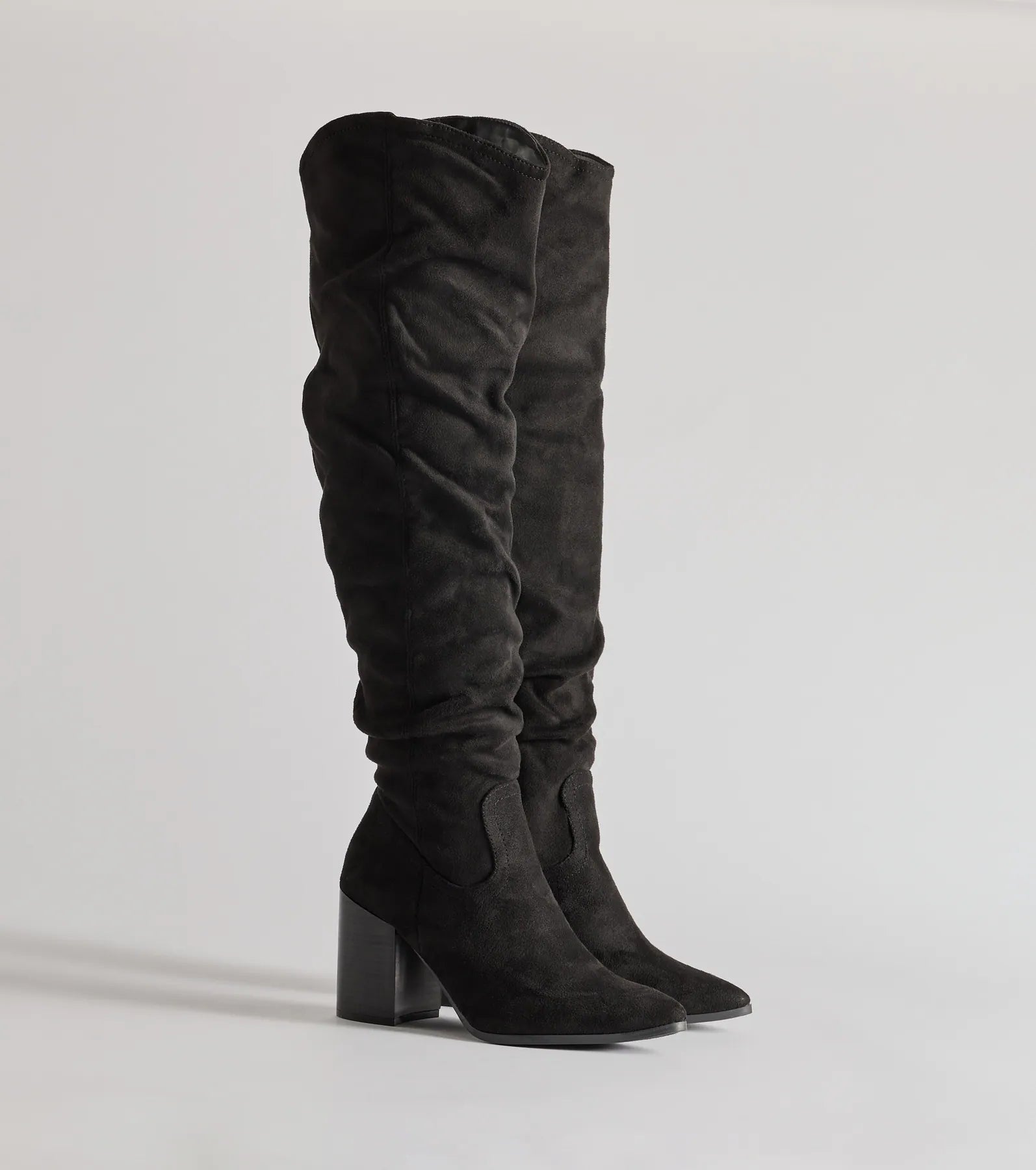 Fab Slouched Over-The-Knee Boots