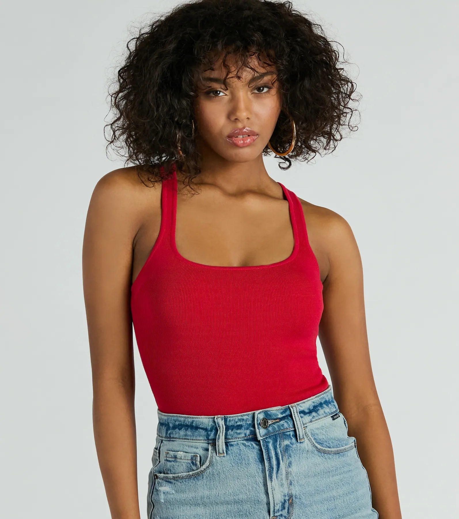 Sexy Comeback Sleeveless Cutout Back Bodysuit