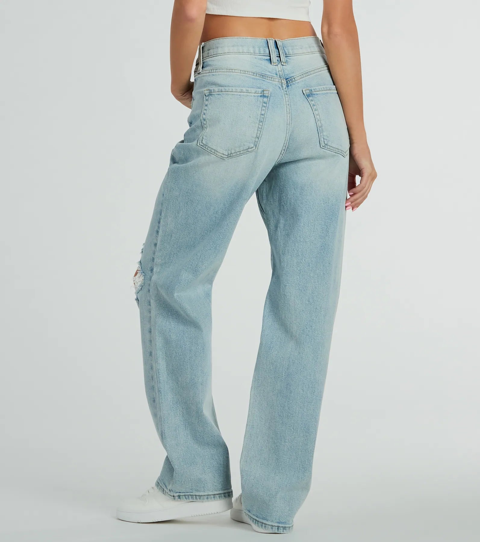 Authentic Trendsetter High Rise Denim Boyfriend Jeans