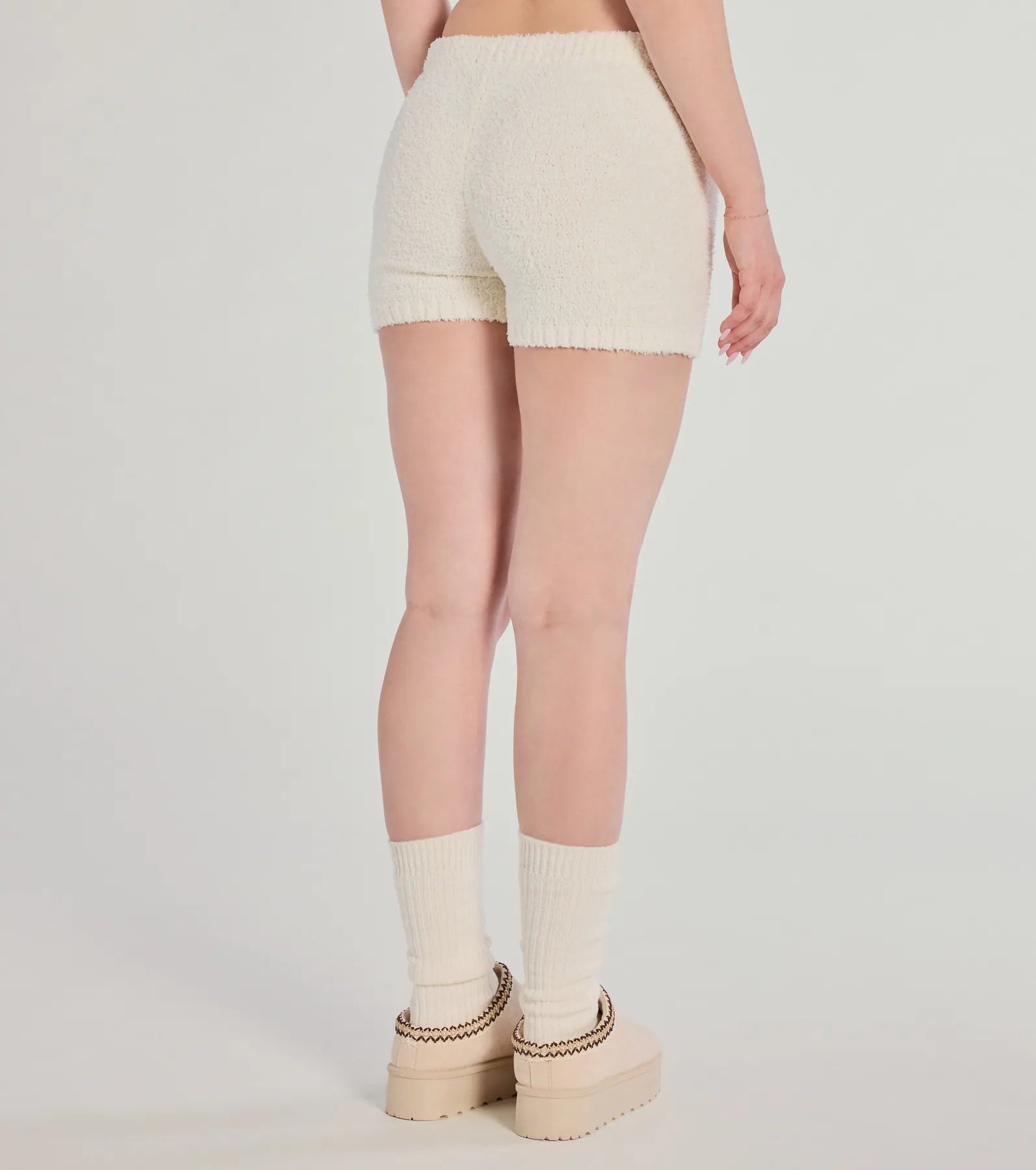 Chill Mode Chenille Knit Lounge Shorts