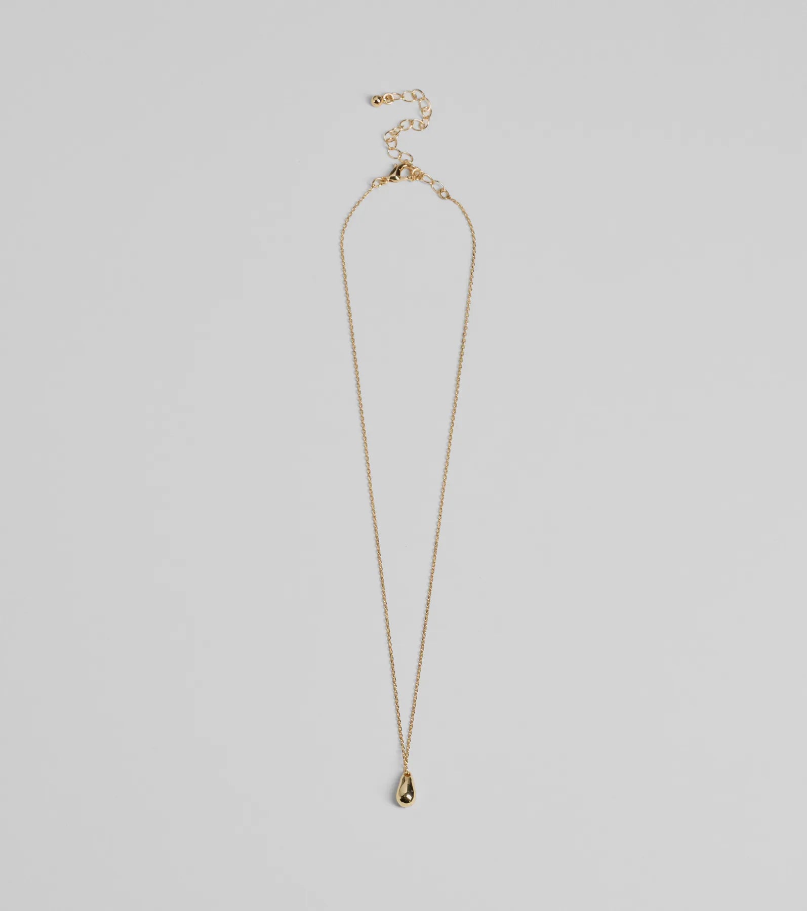 Chic Approved Teardrop Charm Necklace