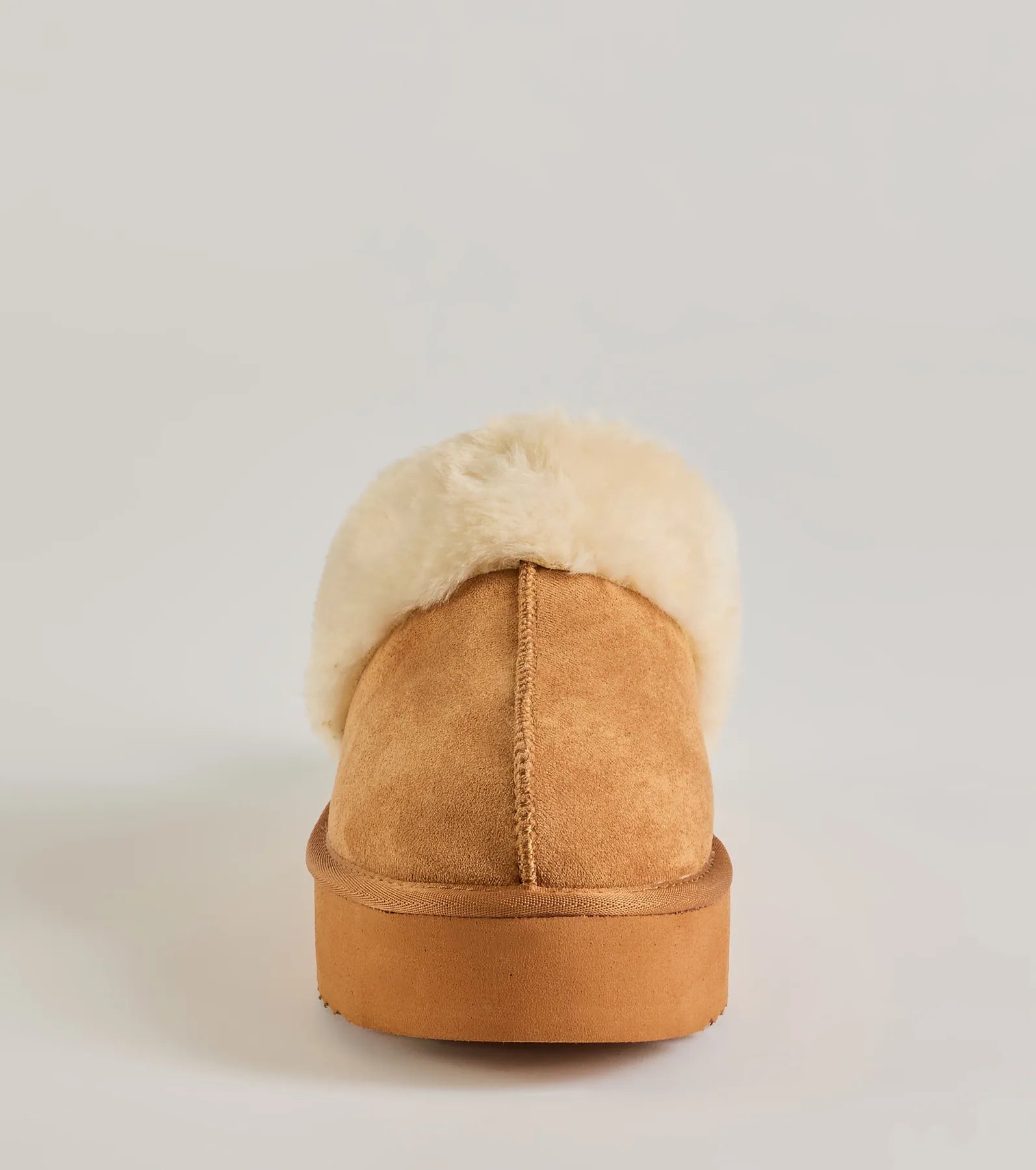 Cozy Luxe Faux Sherpa Lined Platform Shoes