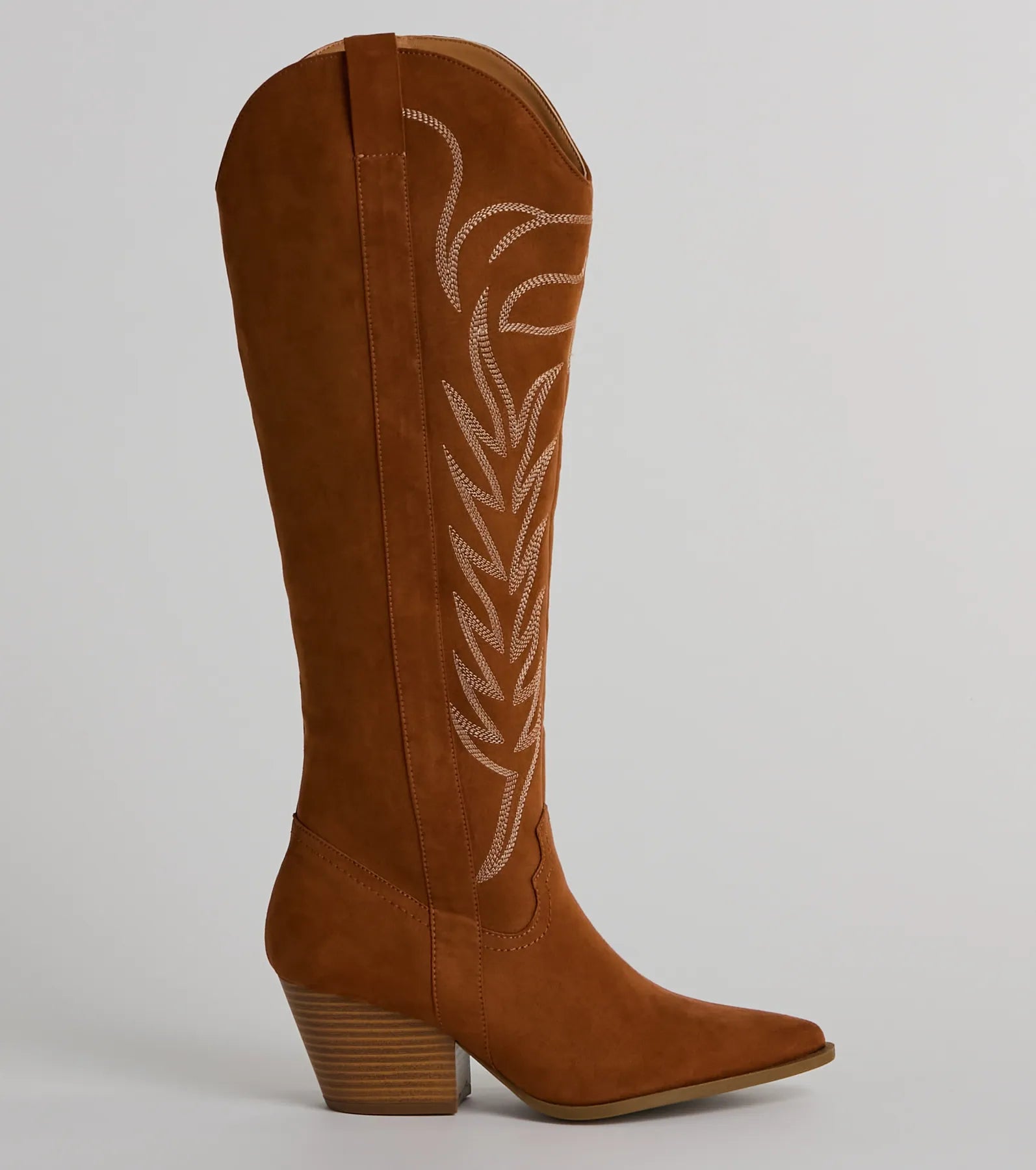 Kick Up The Dust Knee High Suede Western Boots