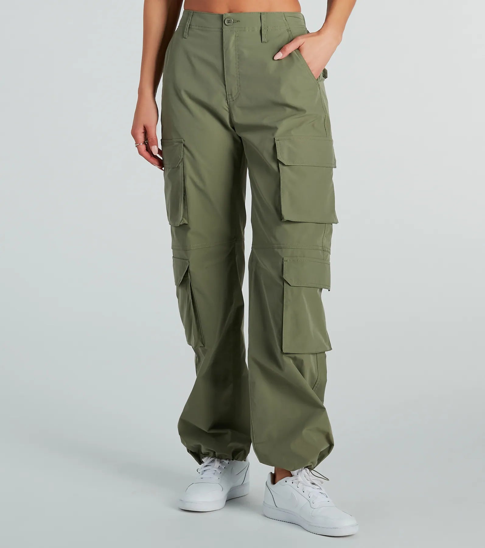 Out For The Day High-Rise Cargo Pants