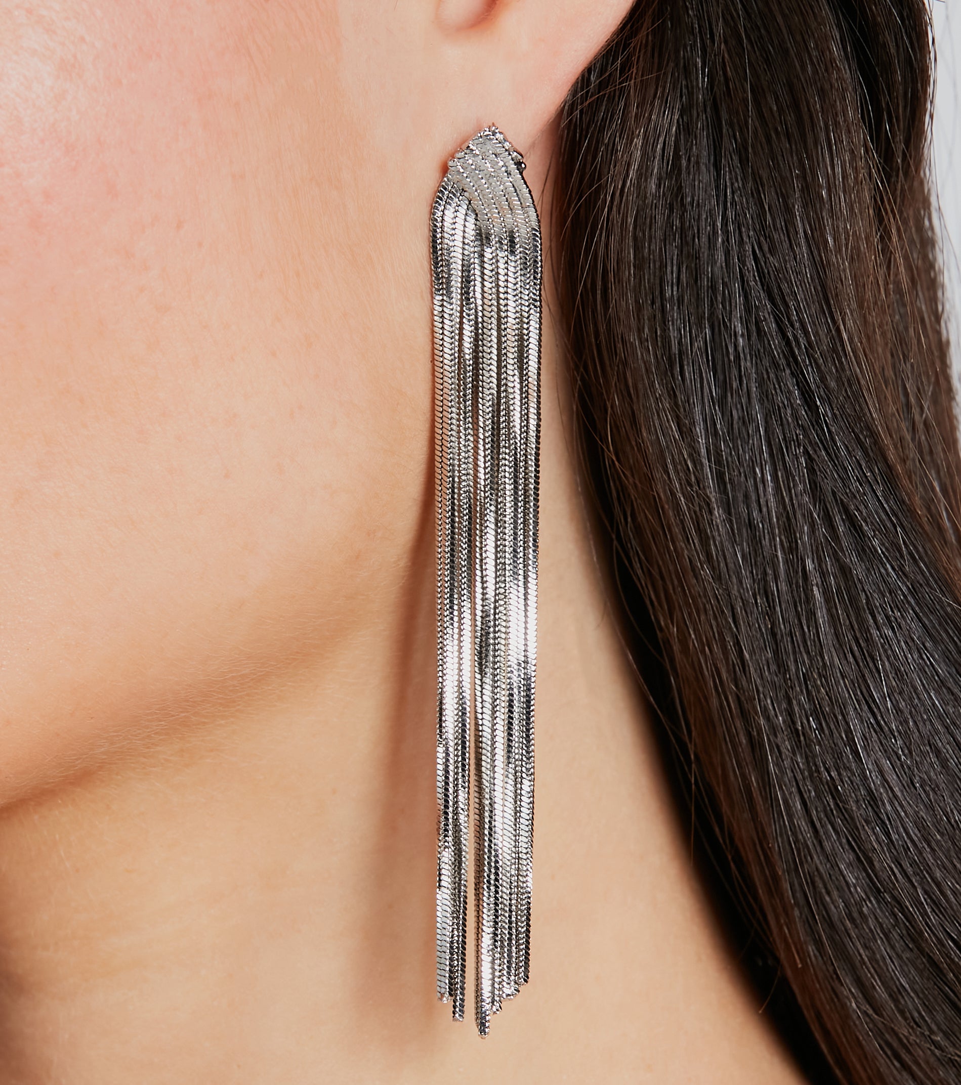 Simply A Beauty Fringe Earrings