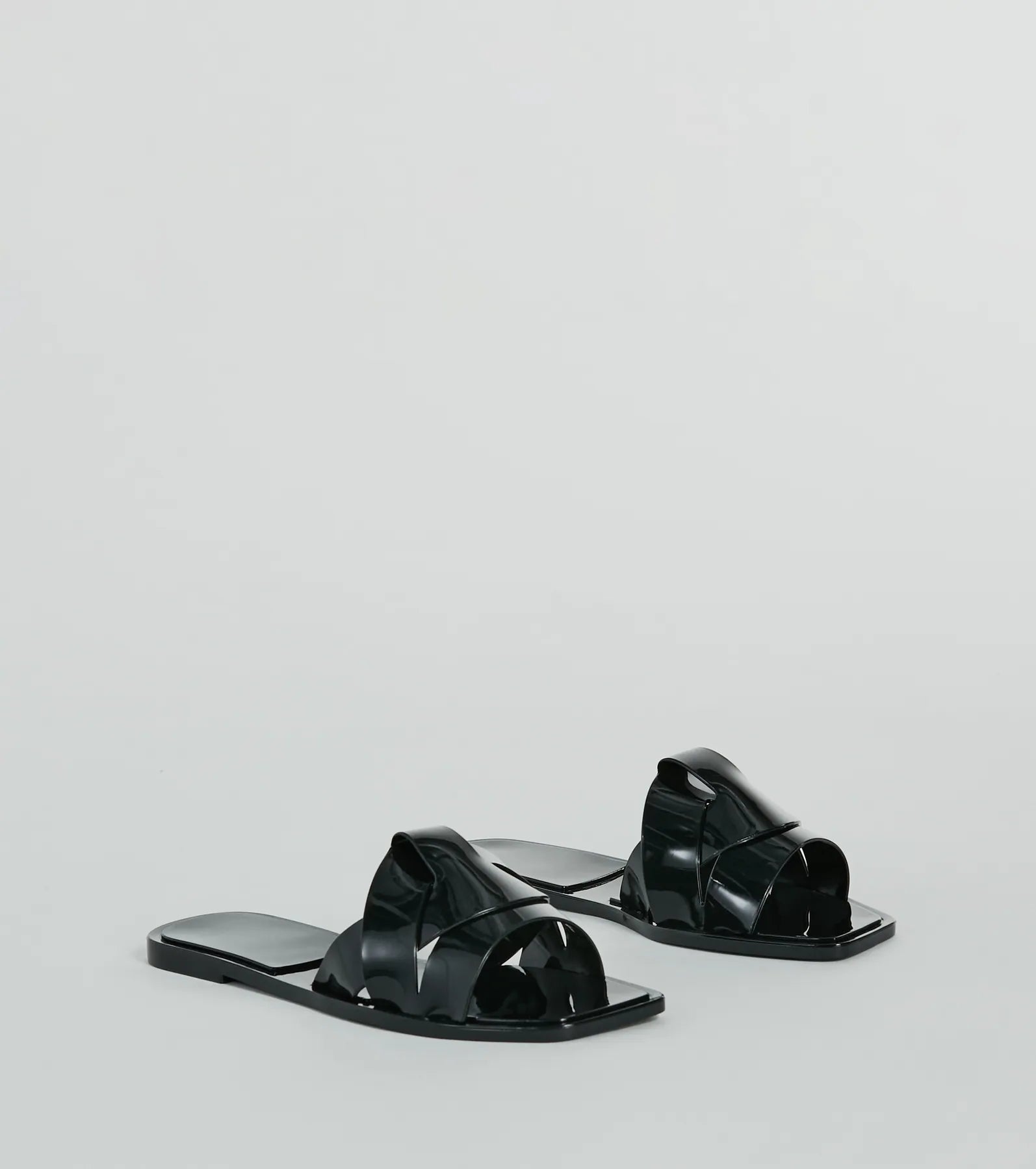 Playful Icon Flat Jelly Slide Sandals