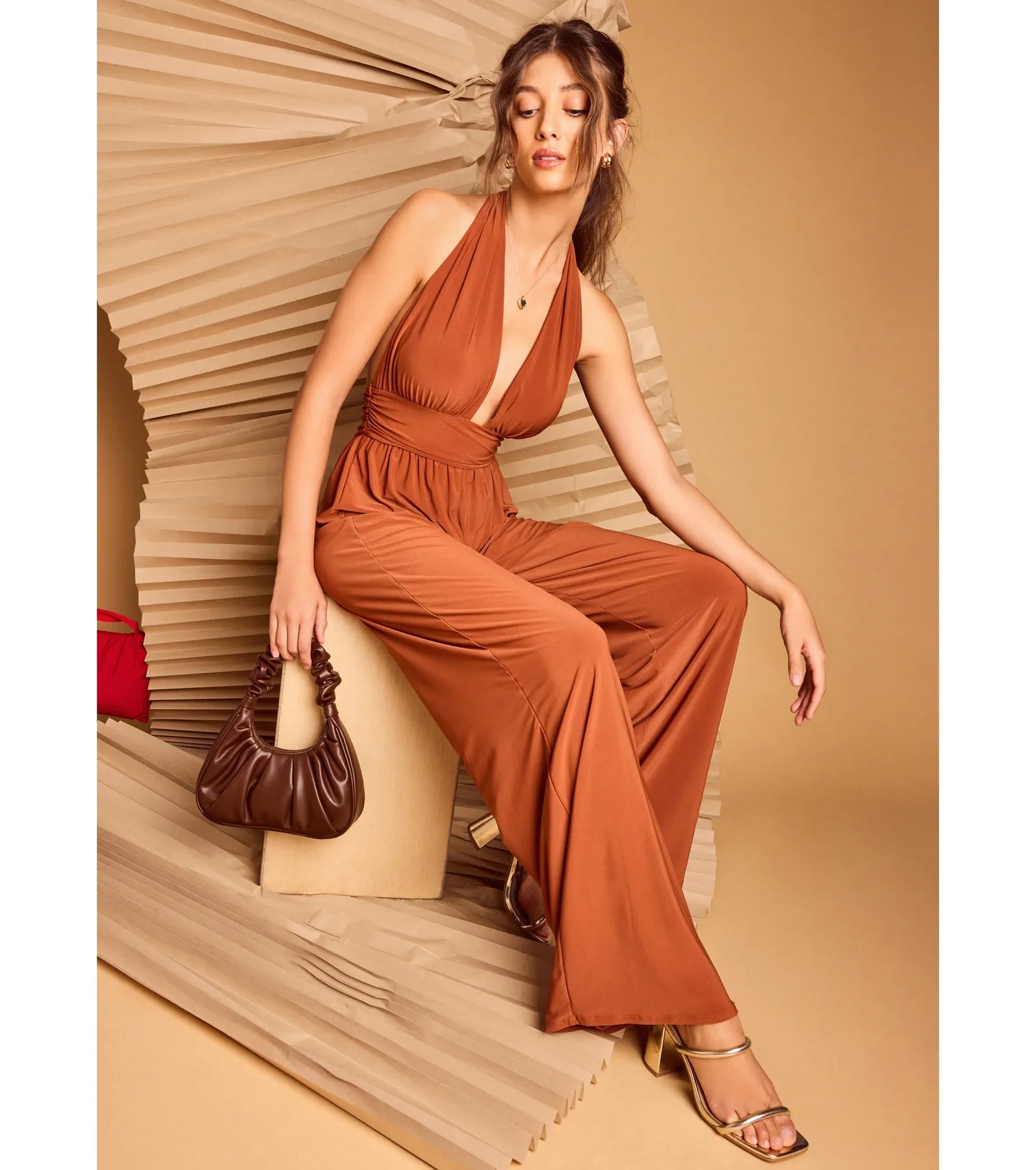 Raise The Bar Wide-Leg Jumpsuit