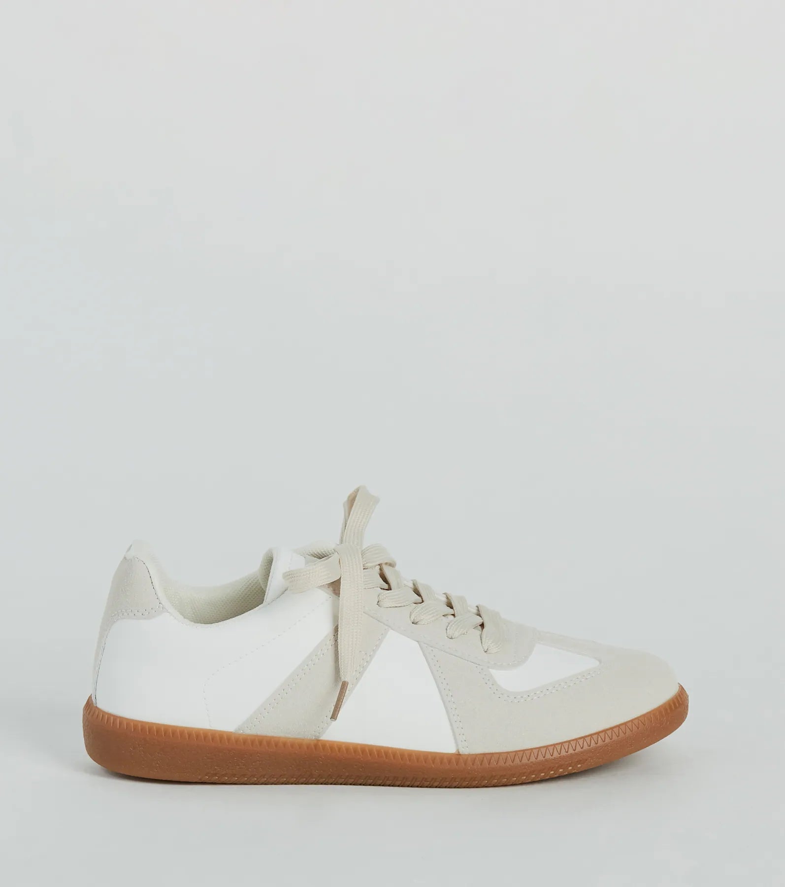 Casual Stand Out Faux Leather Suede Sneakers