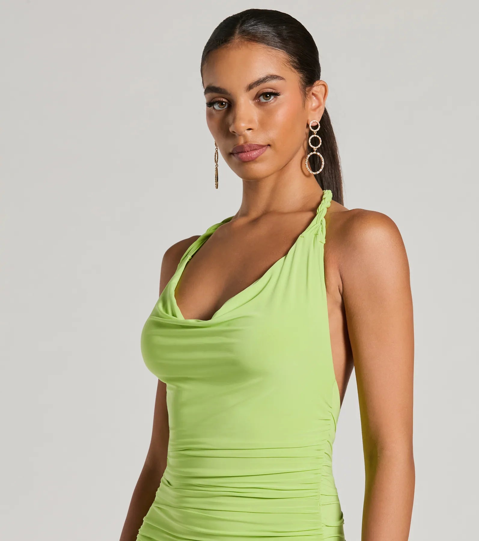 Tricks Of The Trade Convertible Bodycon Midi Dress