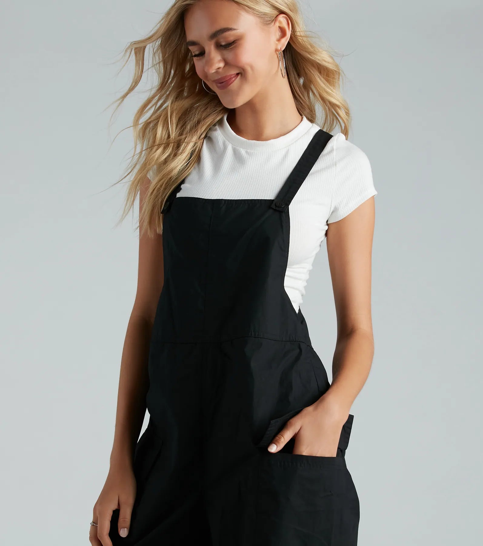 Effortless Done-In-One Parachute Cargo Overalls