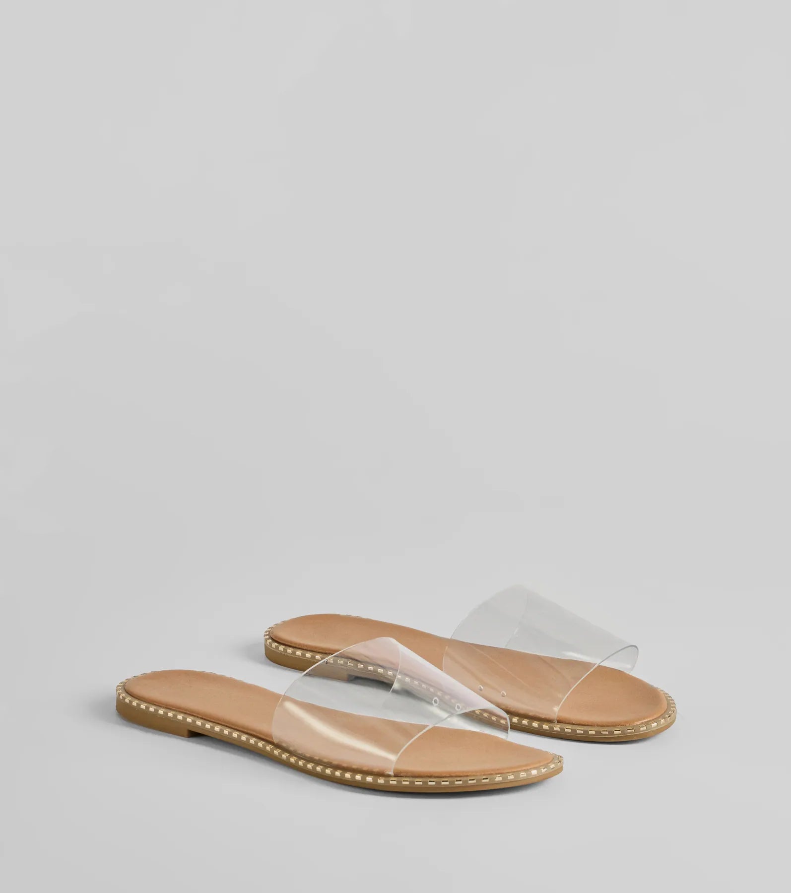 Clear Obsession PVC Flat Sandals