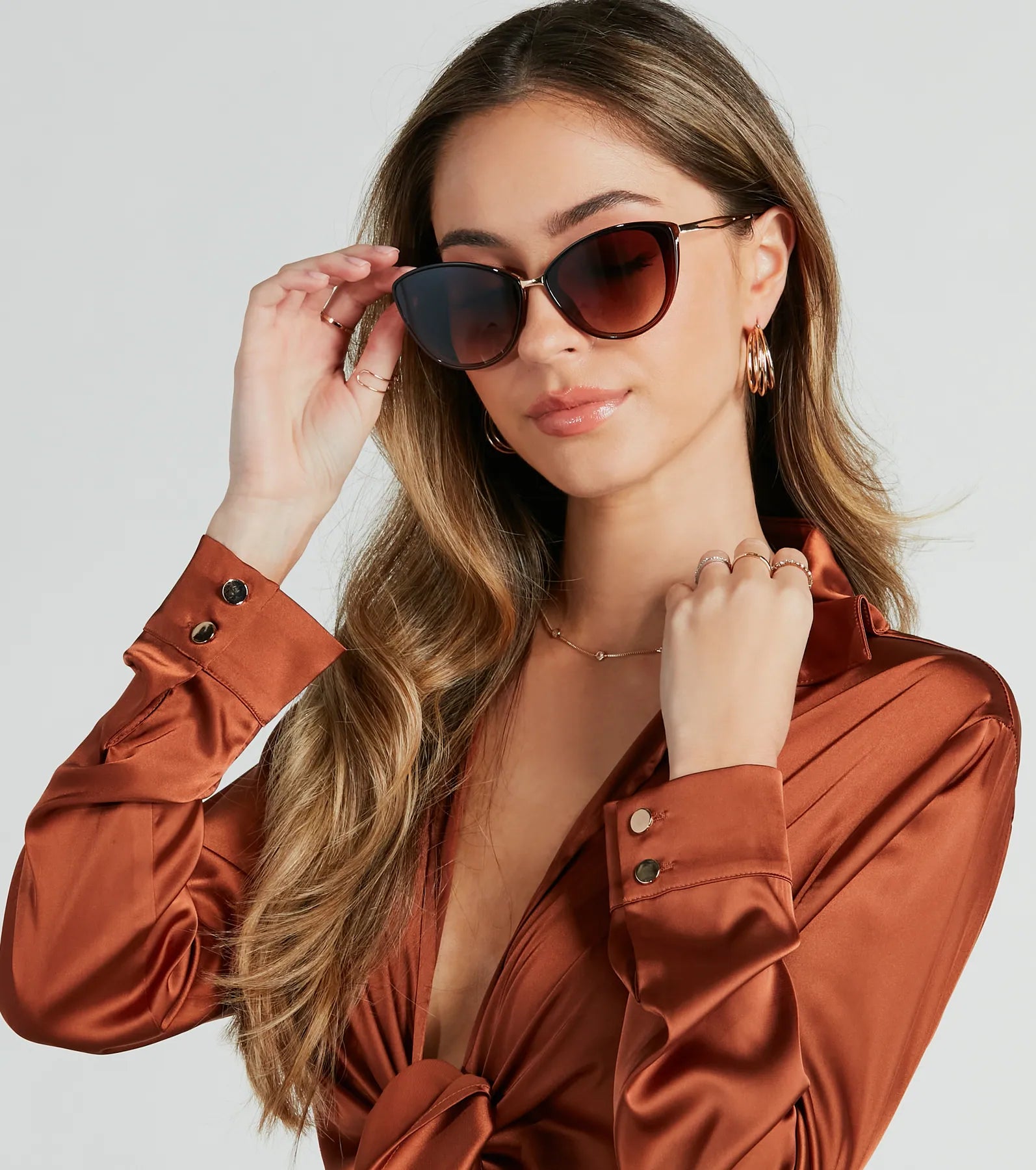 Chic Factor Oversized Sunglasses