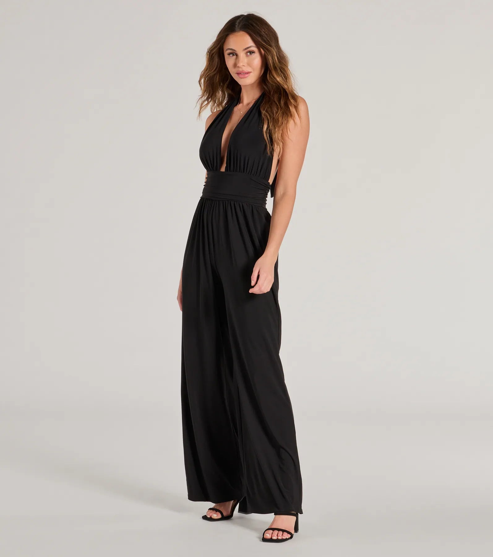 Raise The Bar Wide-Leg Jumpsuit