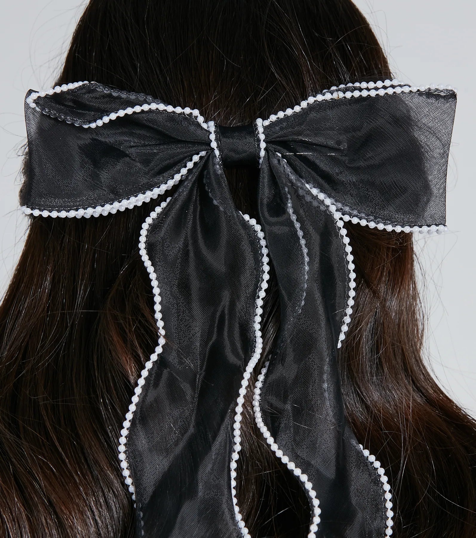 Presently Posh Tulle Bow Barrette