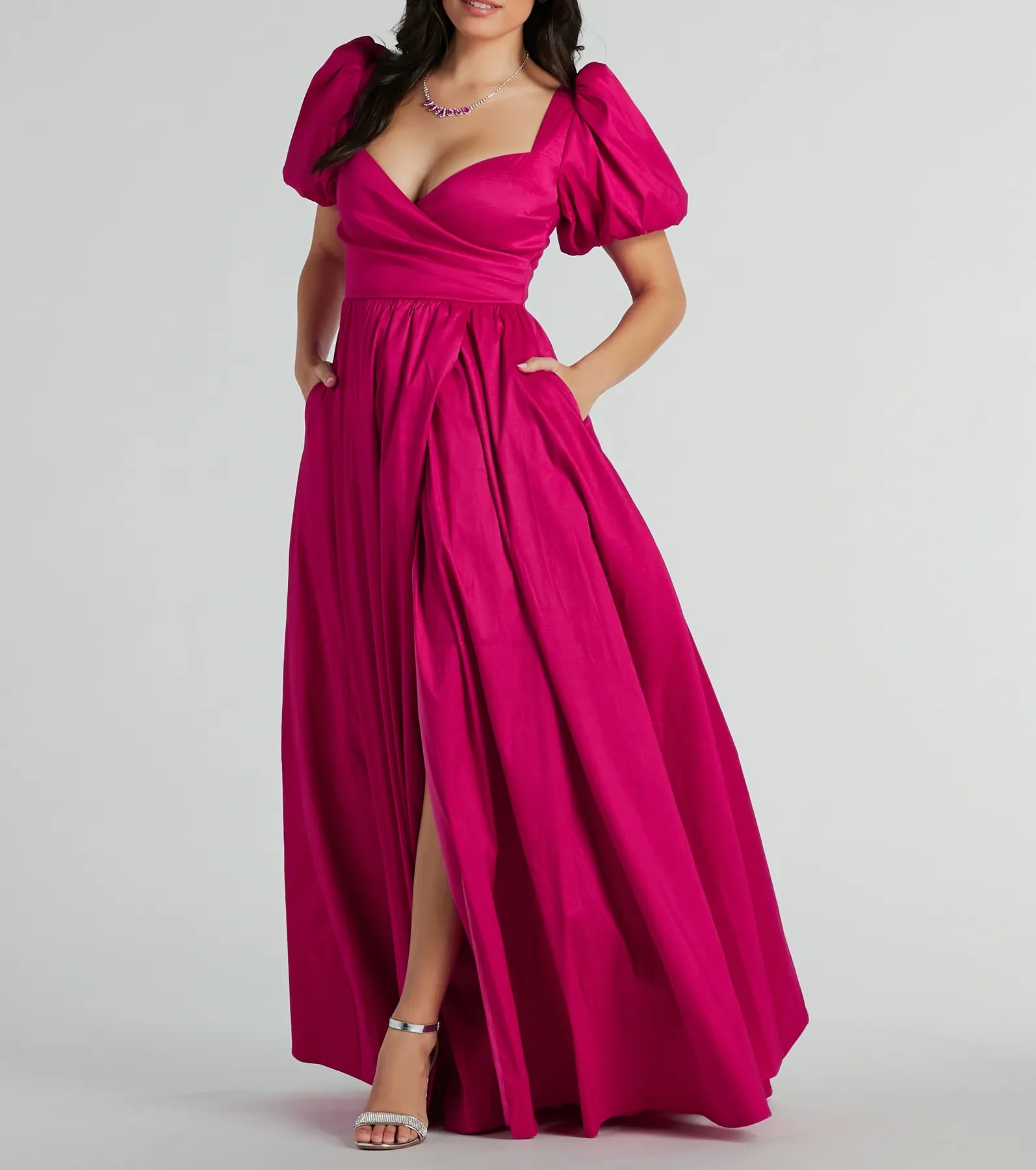 Pippa Taffeta Sweetheart Ball Gown