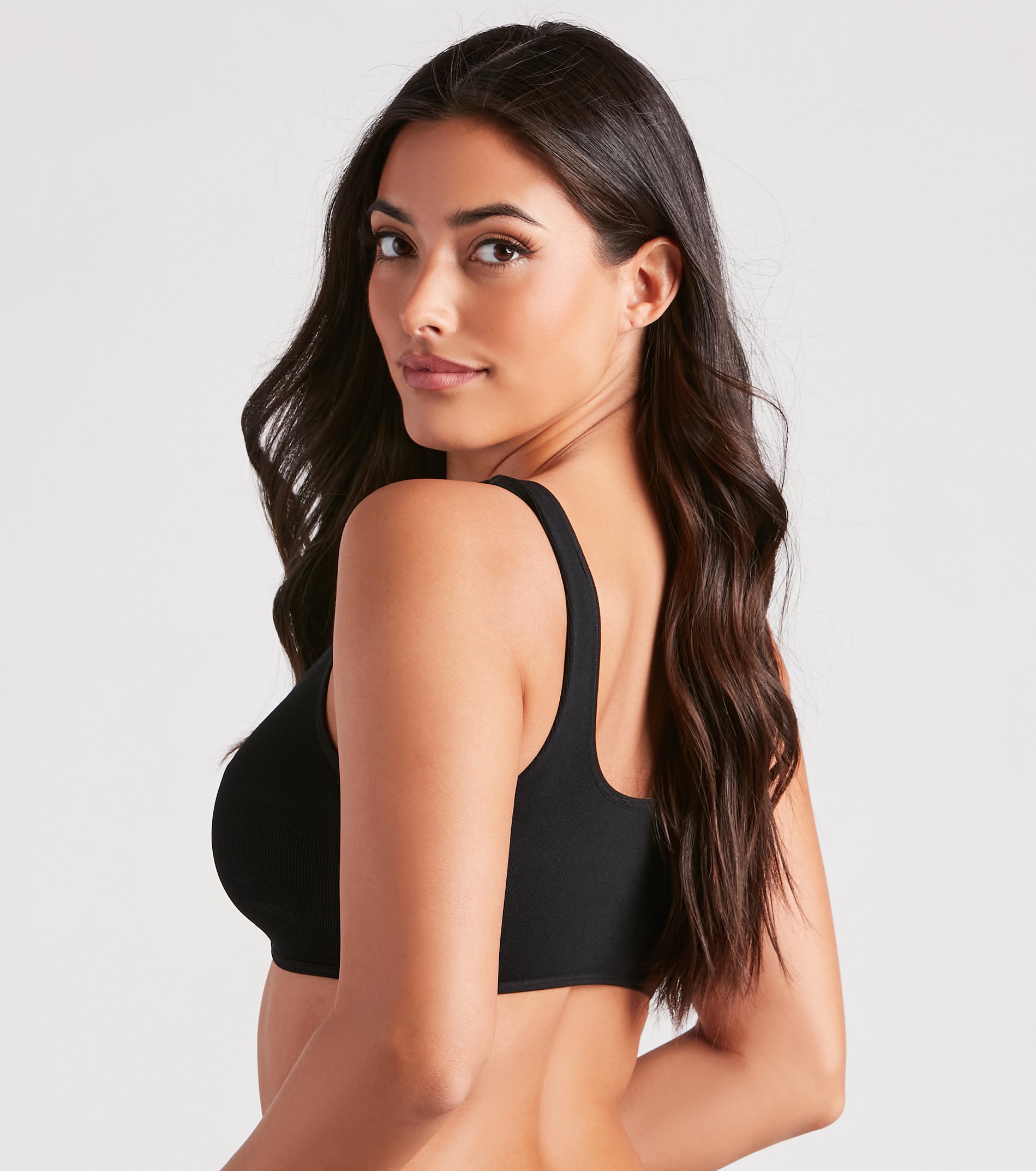 Effortlessly On-Trend Seamless Tank Bra