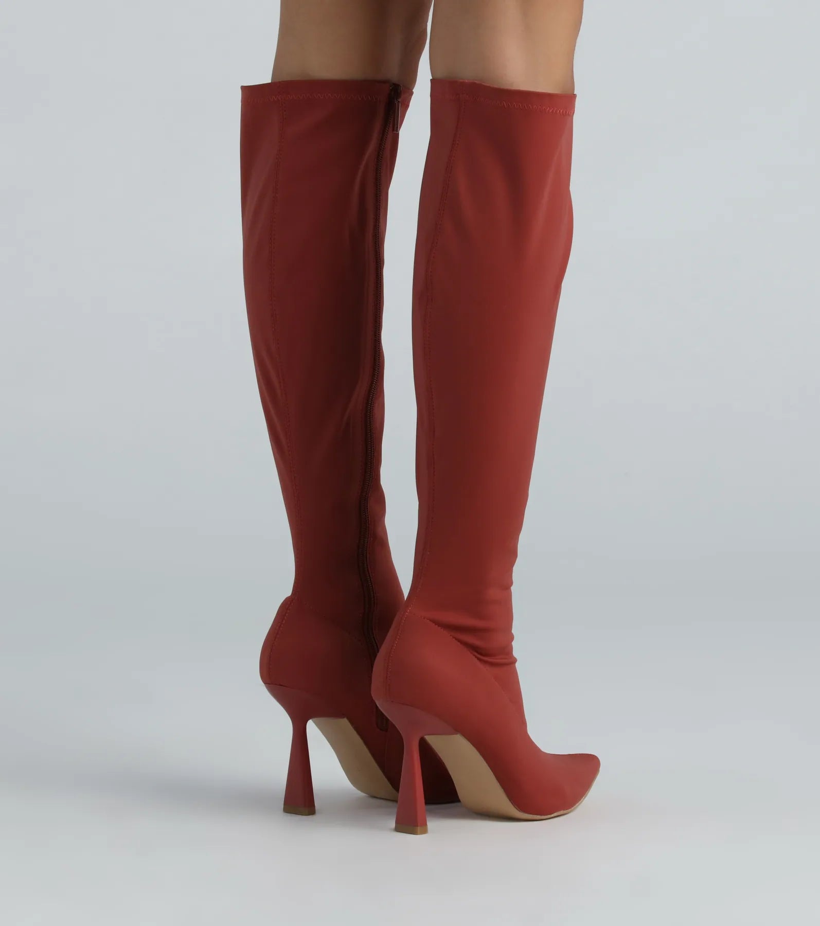 Elevated Mood Knee-High Stiletto Boots