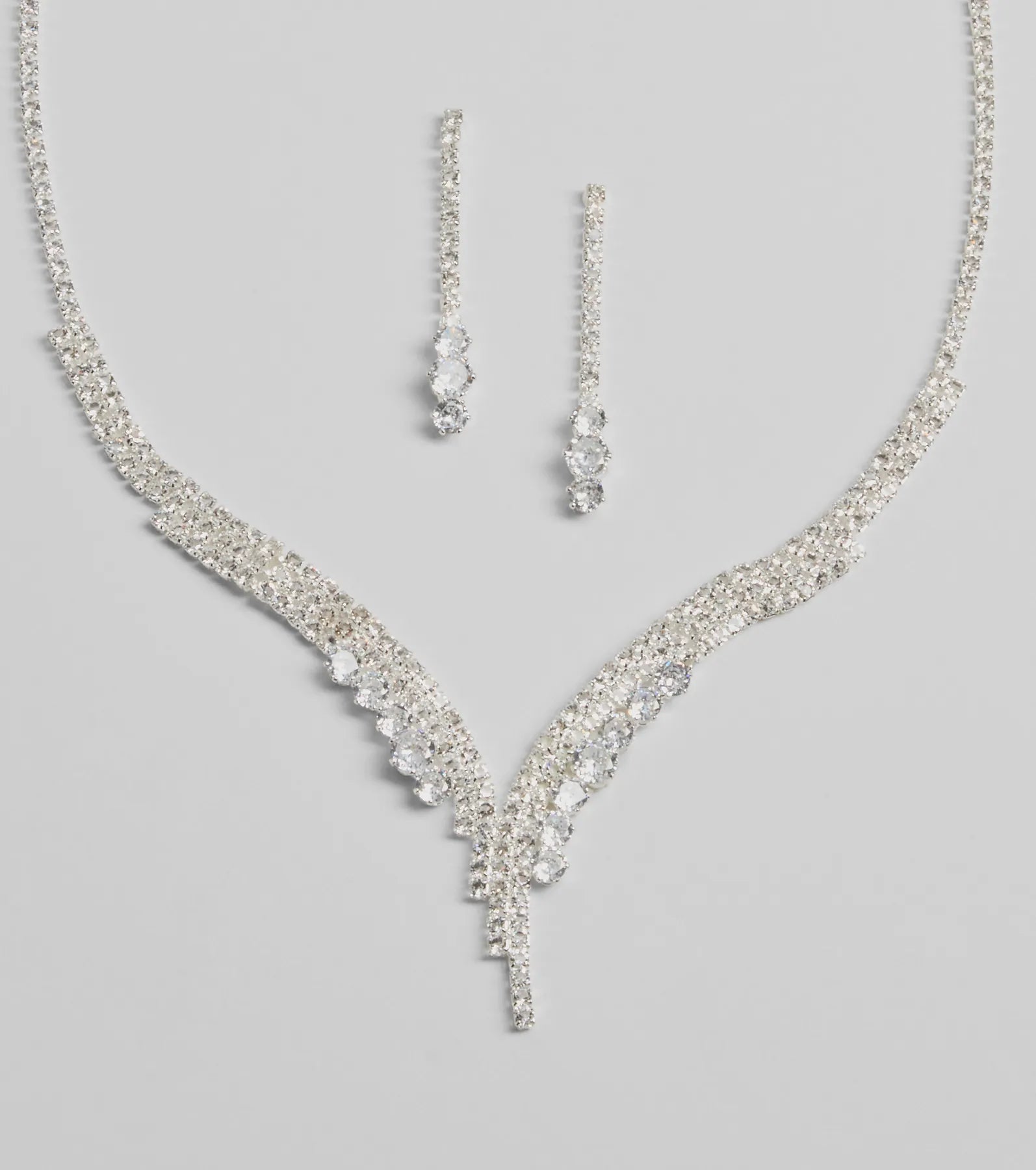 Beauty Perfection Necklace And Earrings Set