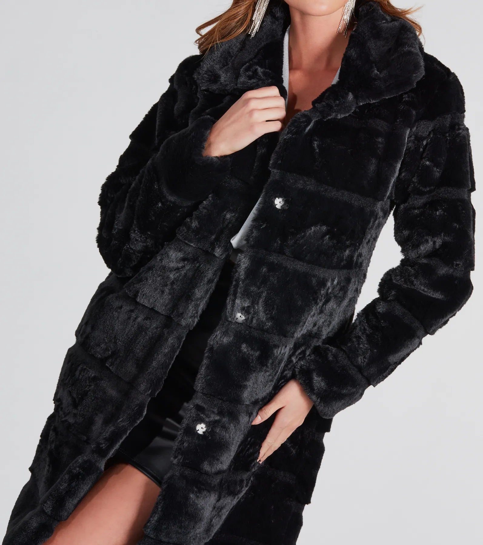 Feeling Extra Luxe Long Faux Fur Coat