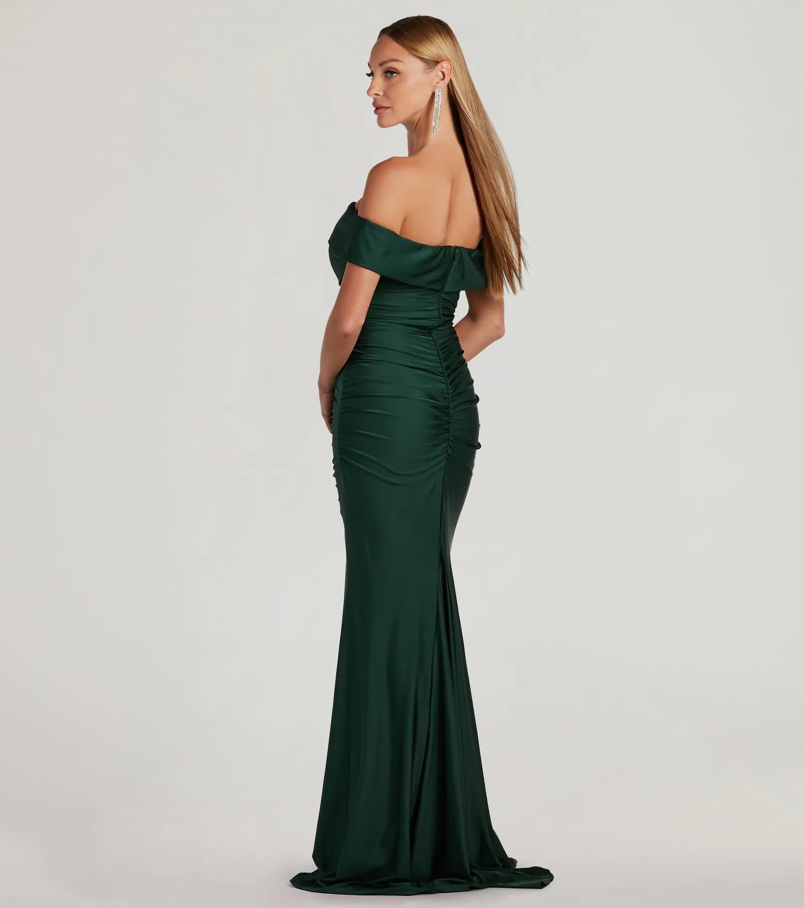 Alicia Off-The-Shoulder Mermaid Formal Dress