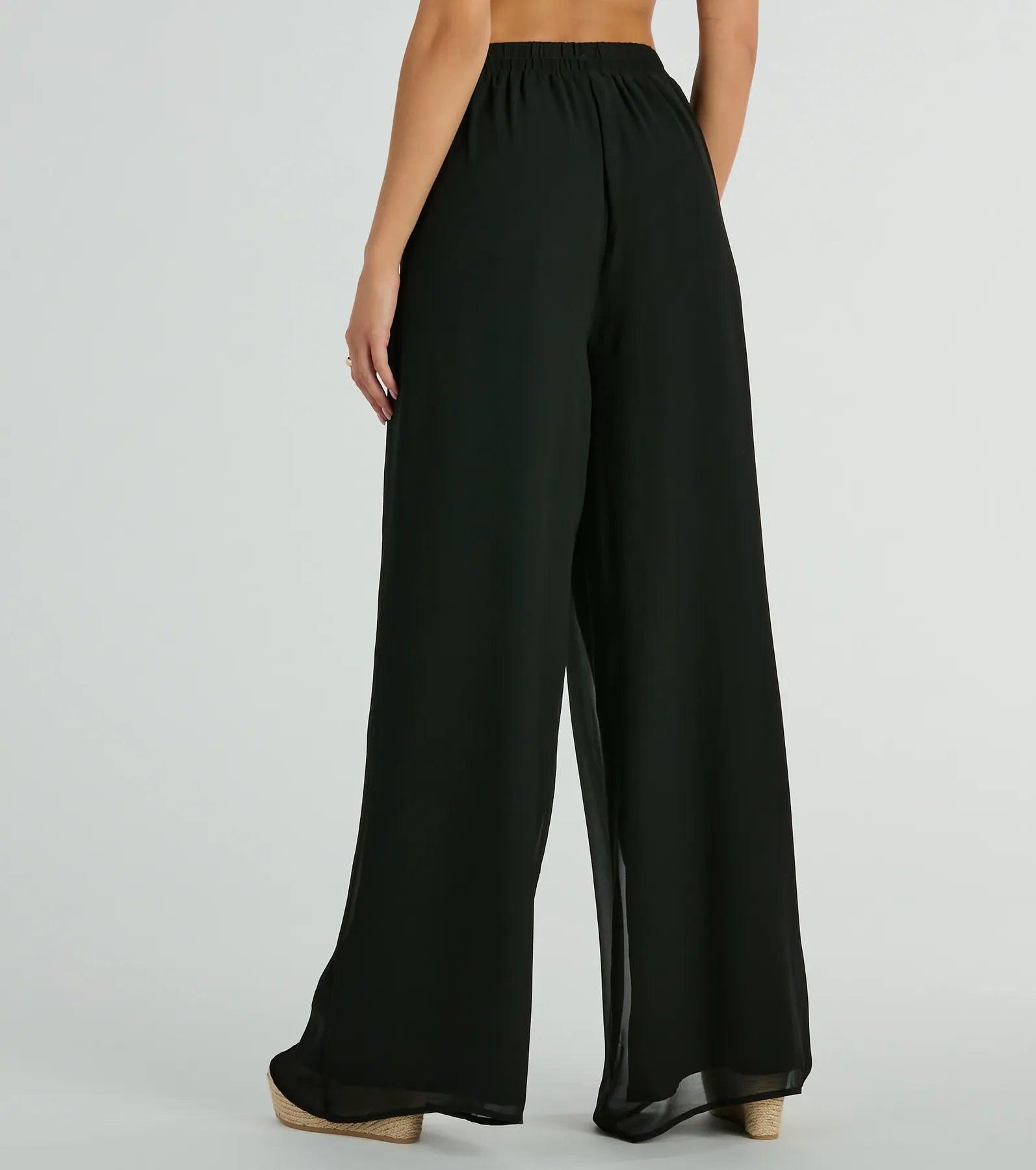 Gorgeous Allure Chiffon Palazzo Pants